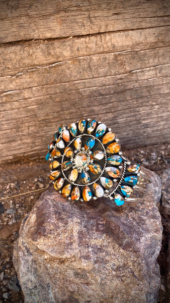 Bracelet Chaco 26 Pouces – Tresse Multicolore Orange – Occasion
