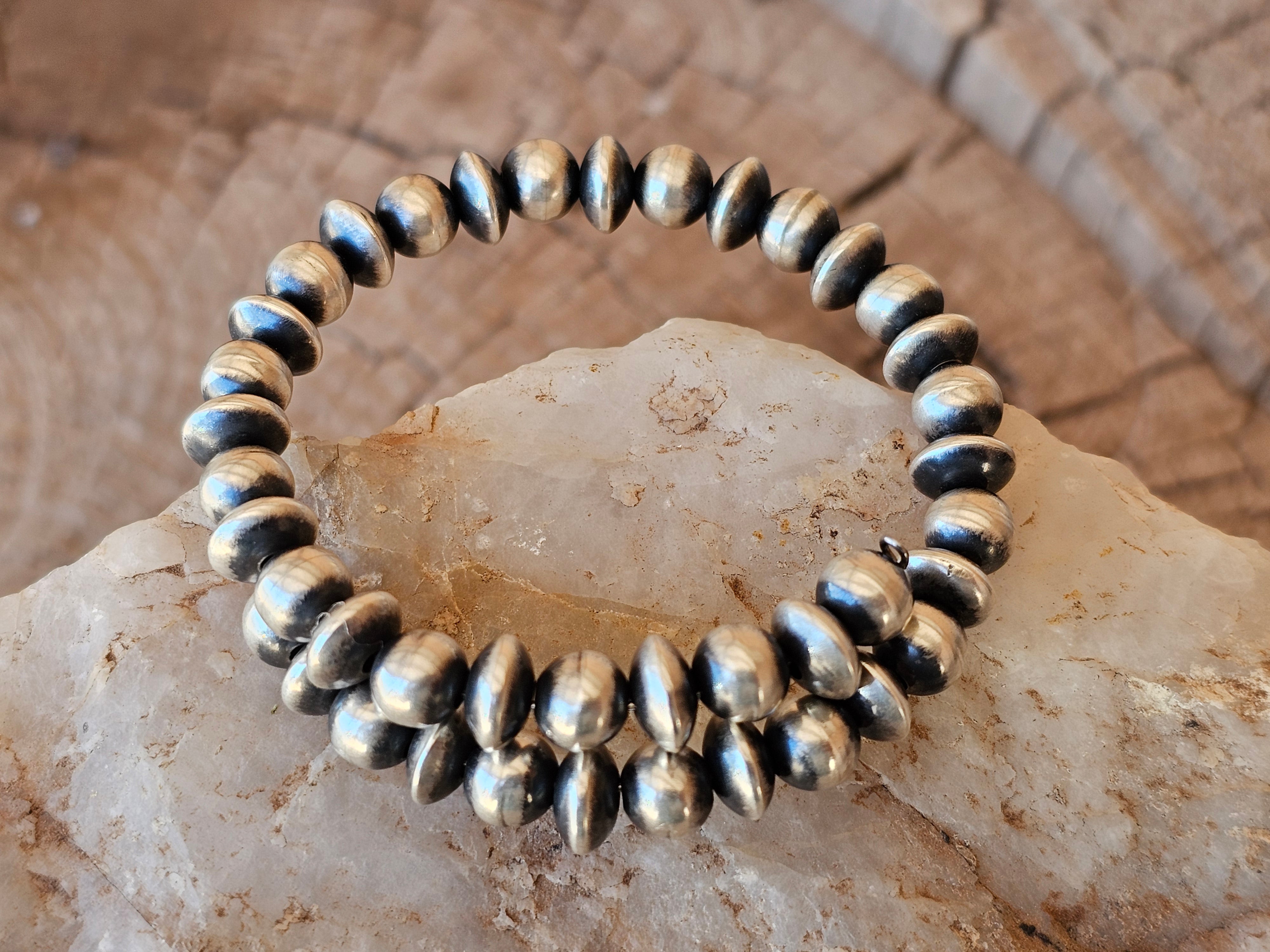 Navajo Pearl Wrap Bracelet