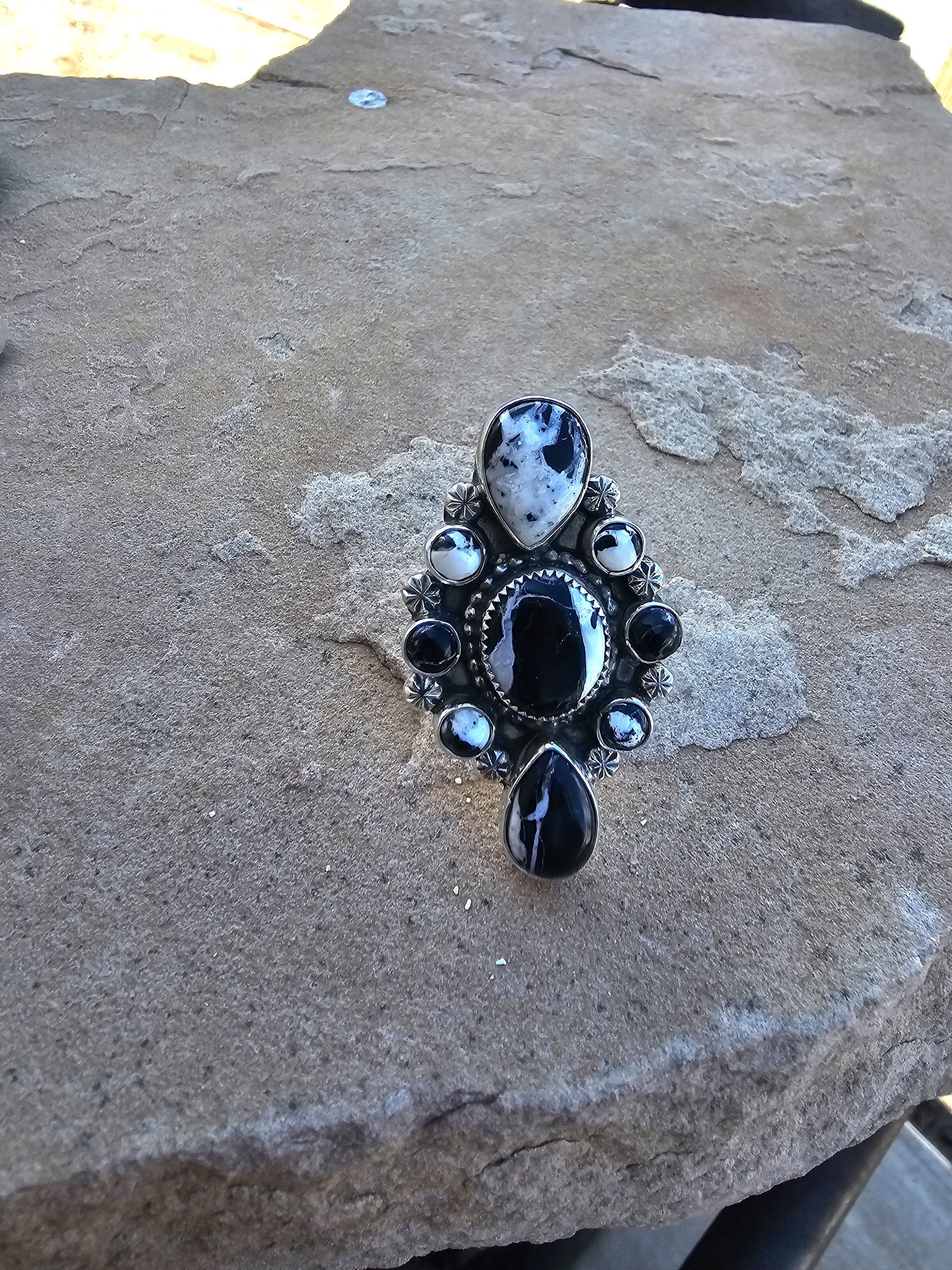 All that's White Buffalo Ring