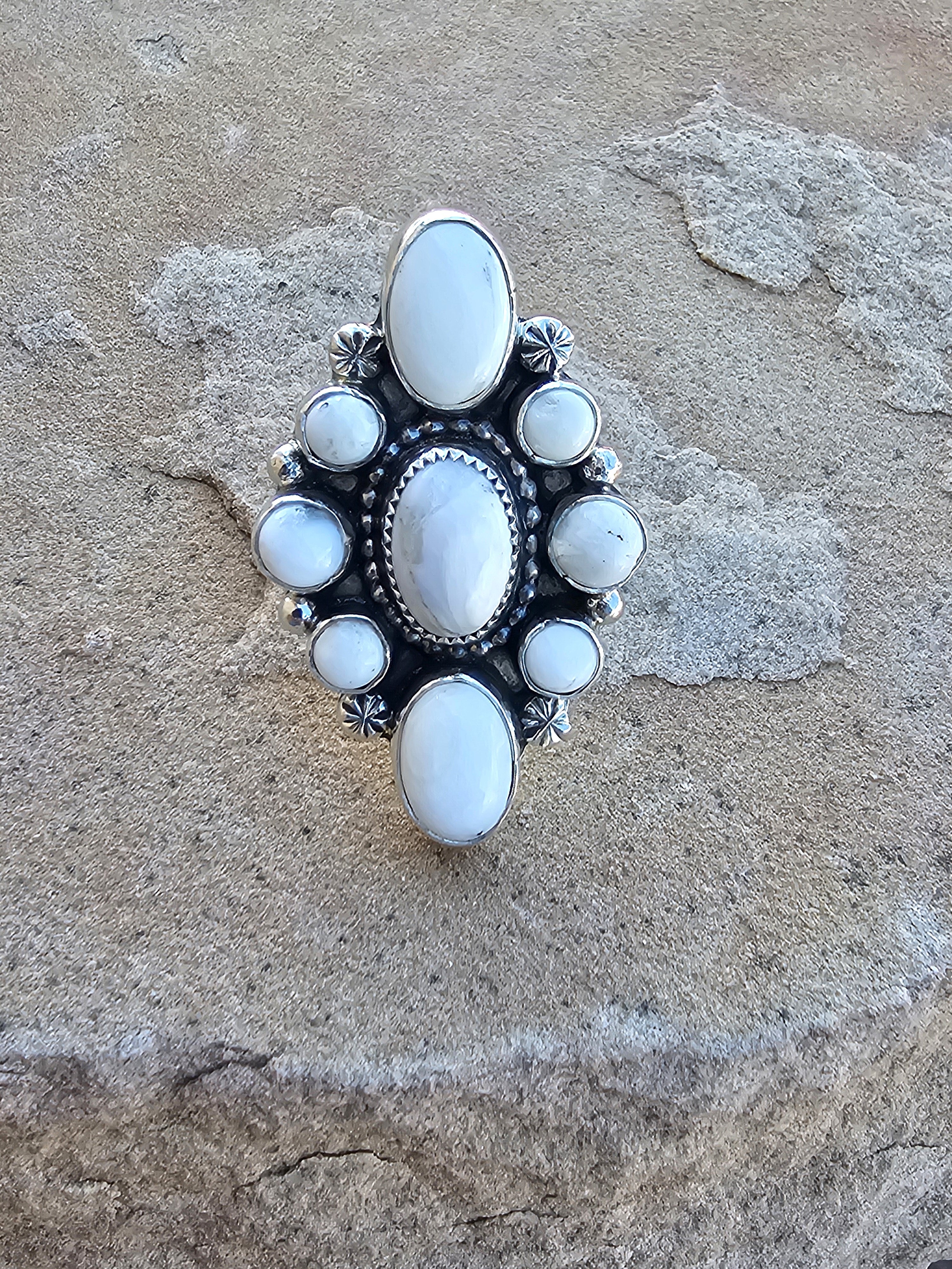 All that's White Buffalo Ring