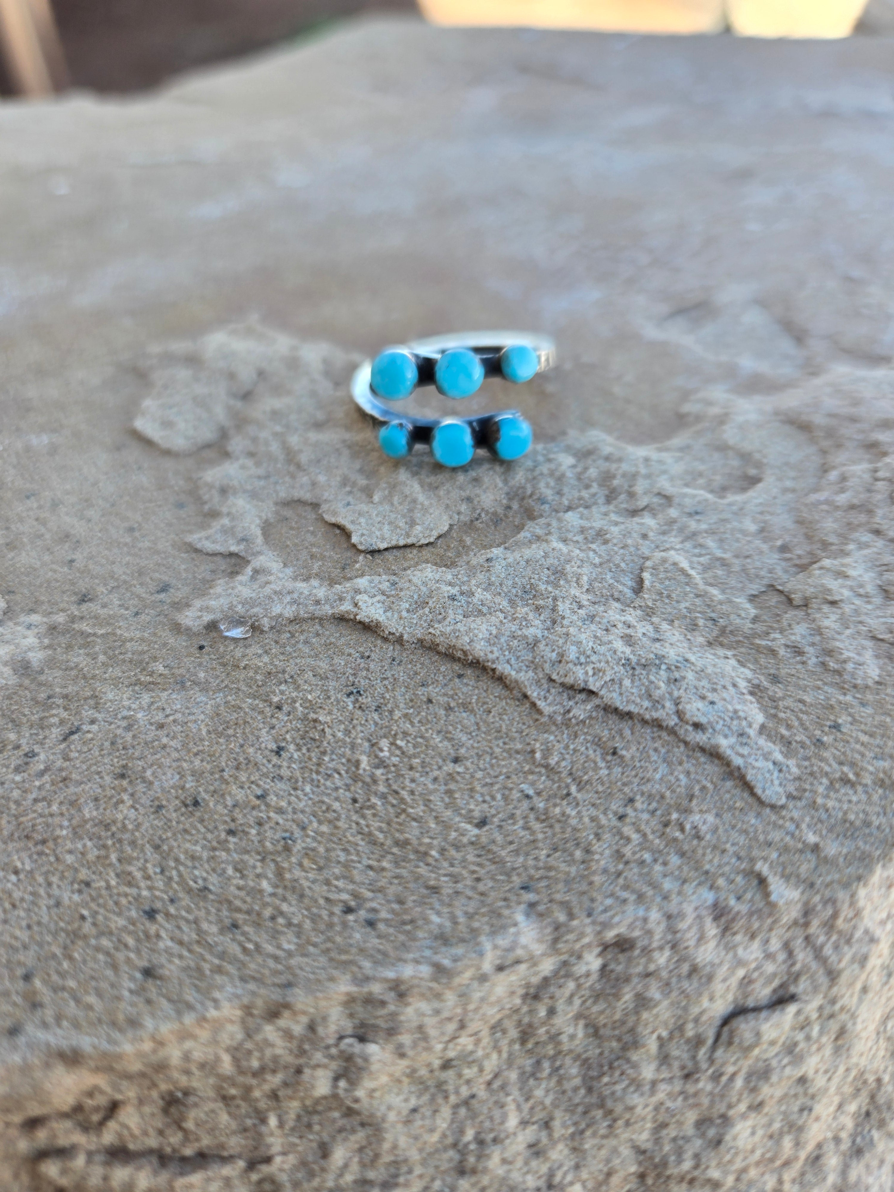 Six Stone Wrap Around Ring