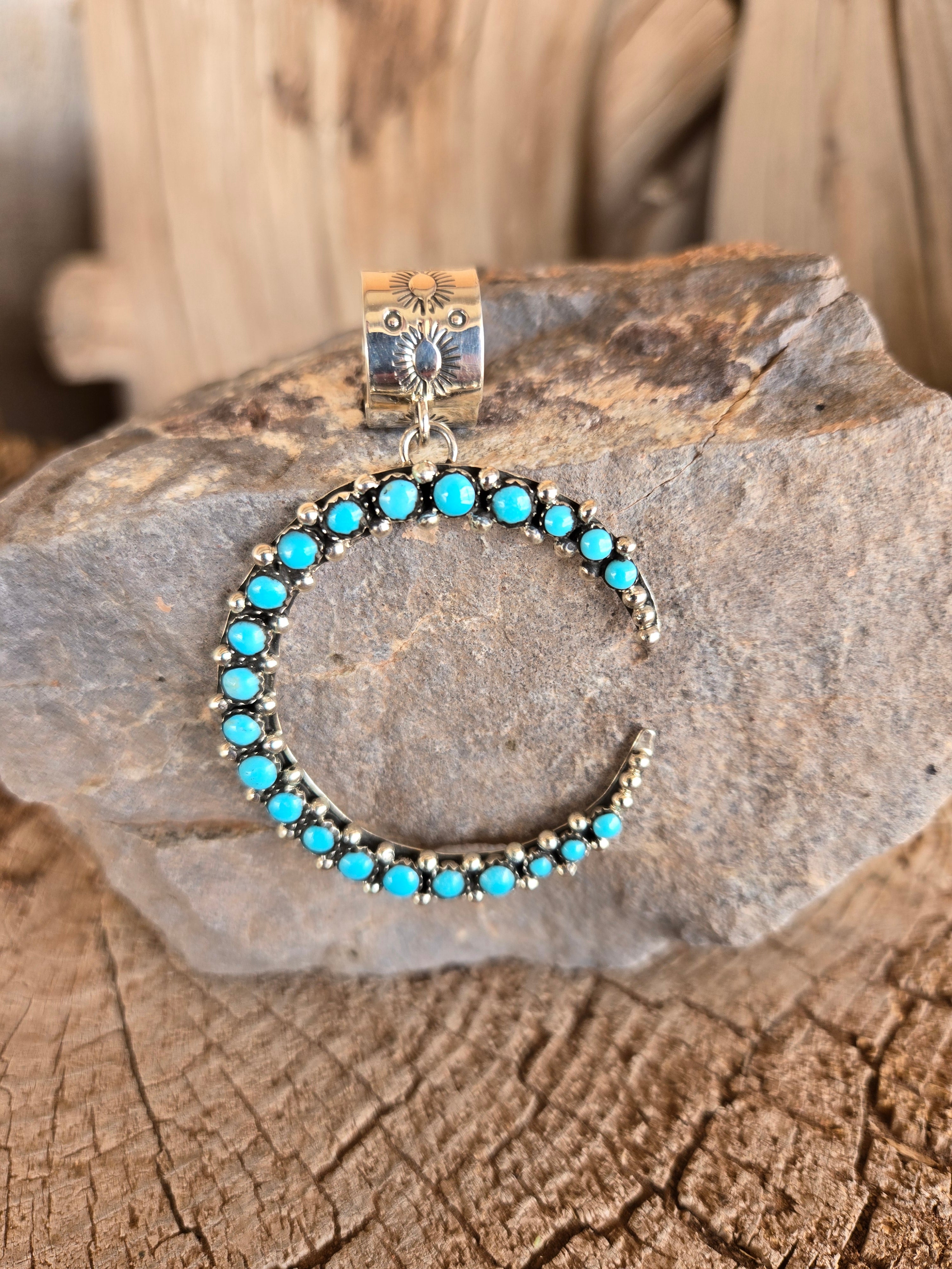 Chaco Crescent Moon Necklace