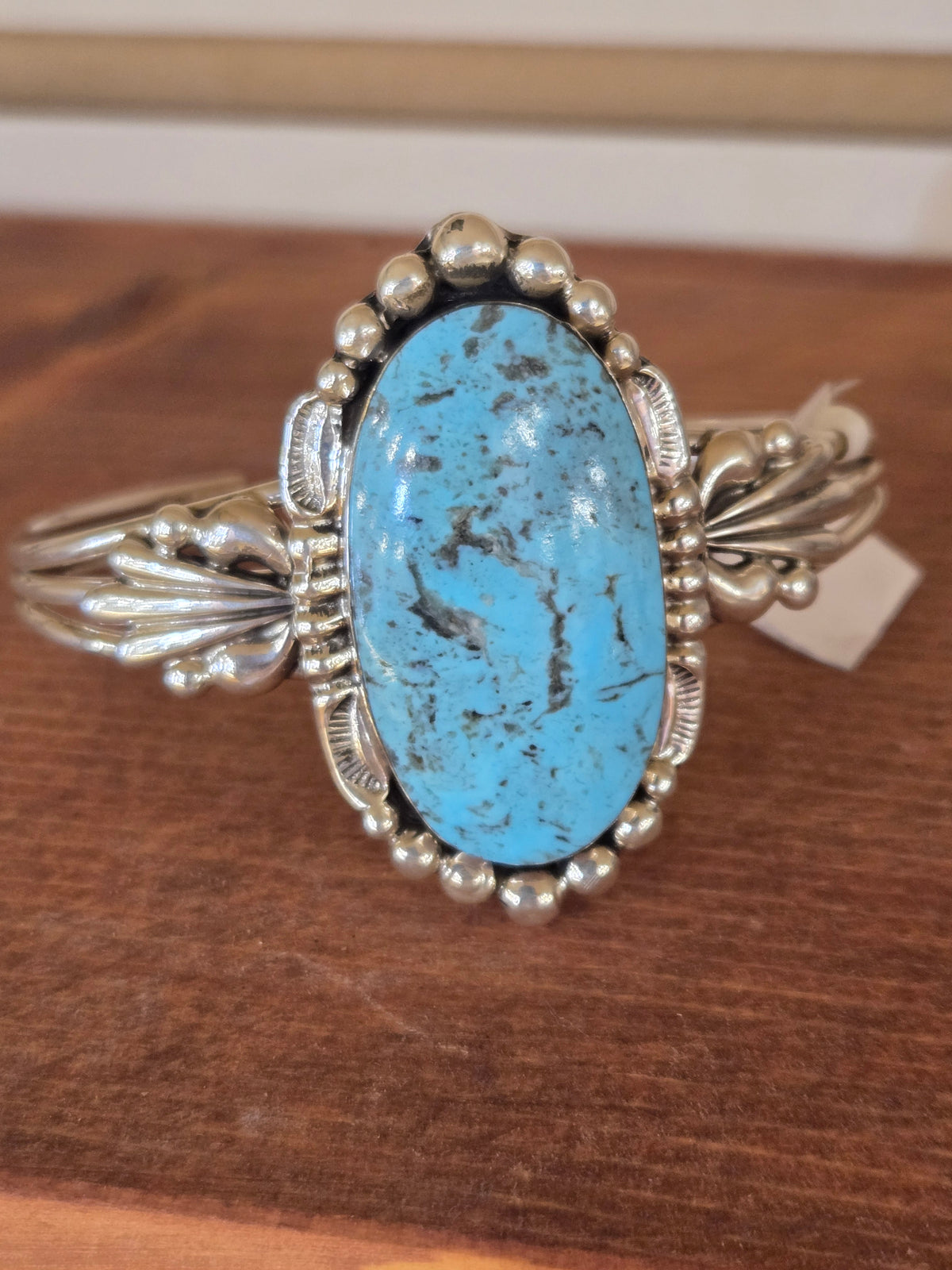 Oval Turquoise Cuff