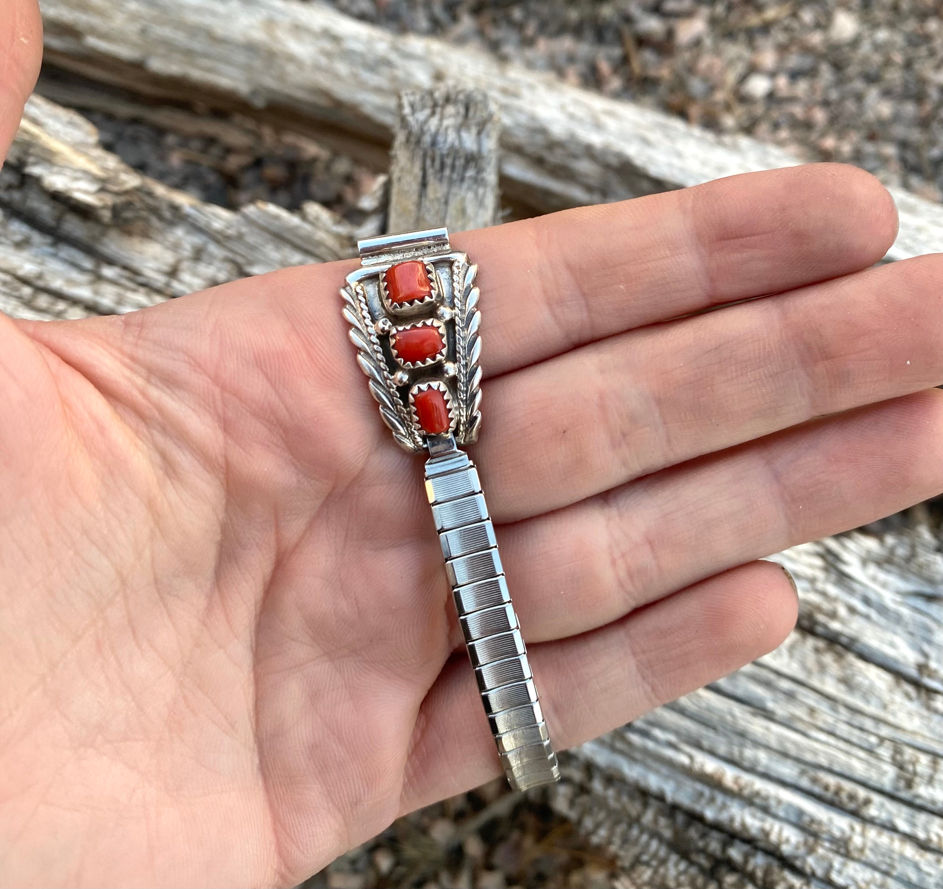 6 Stone Coral Watch Band