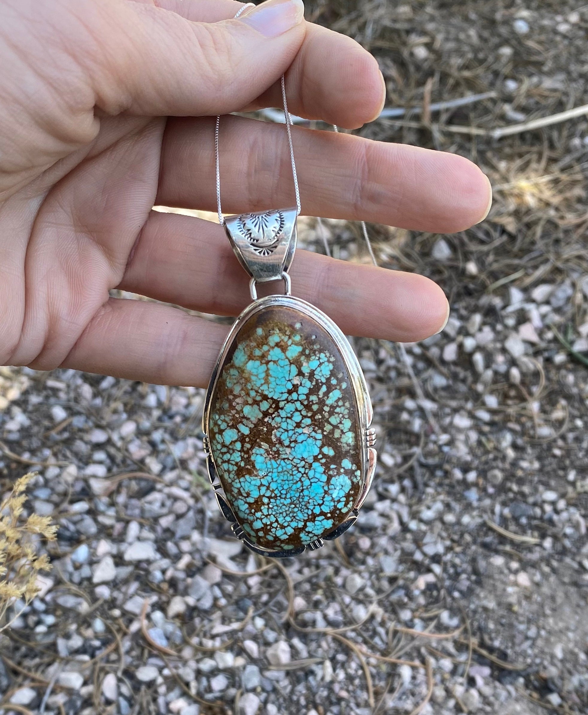 Mesmerized Nevada Turquoise Necklace From The Rodgers Collection
