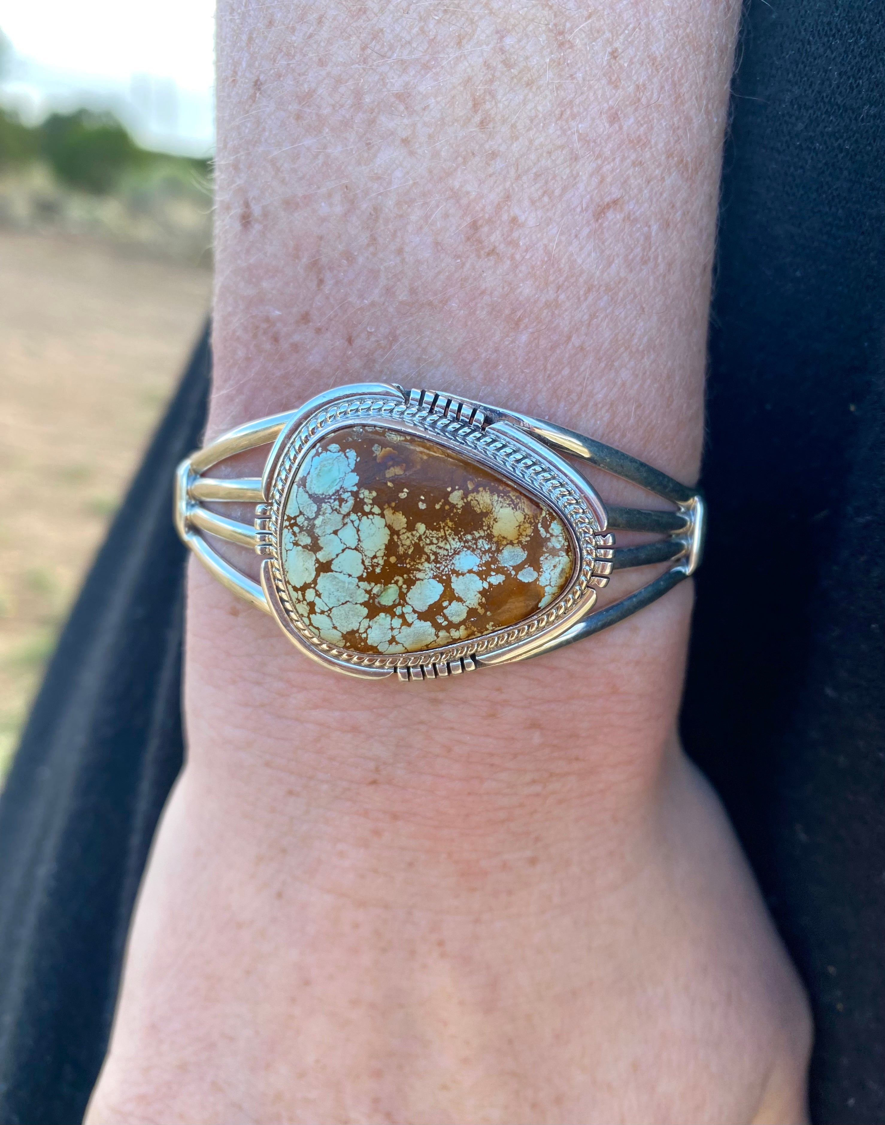 Nevada Turquoise Cuff From The Rodgers Collection