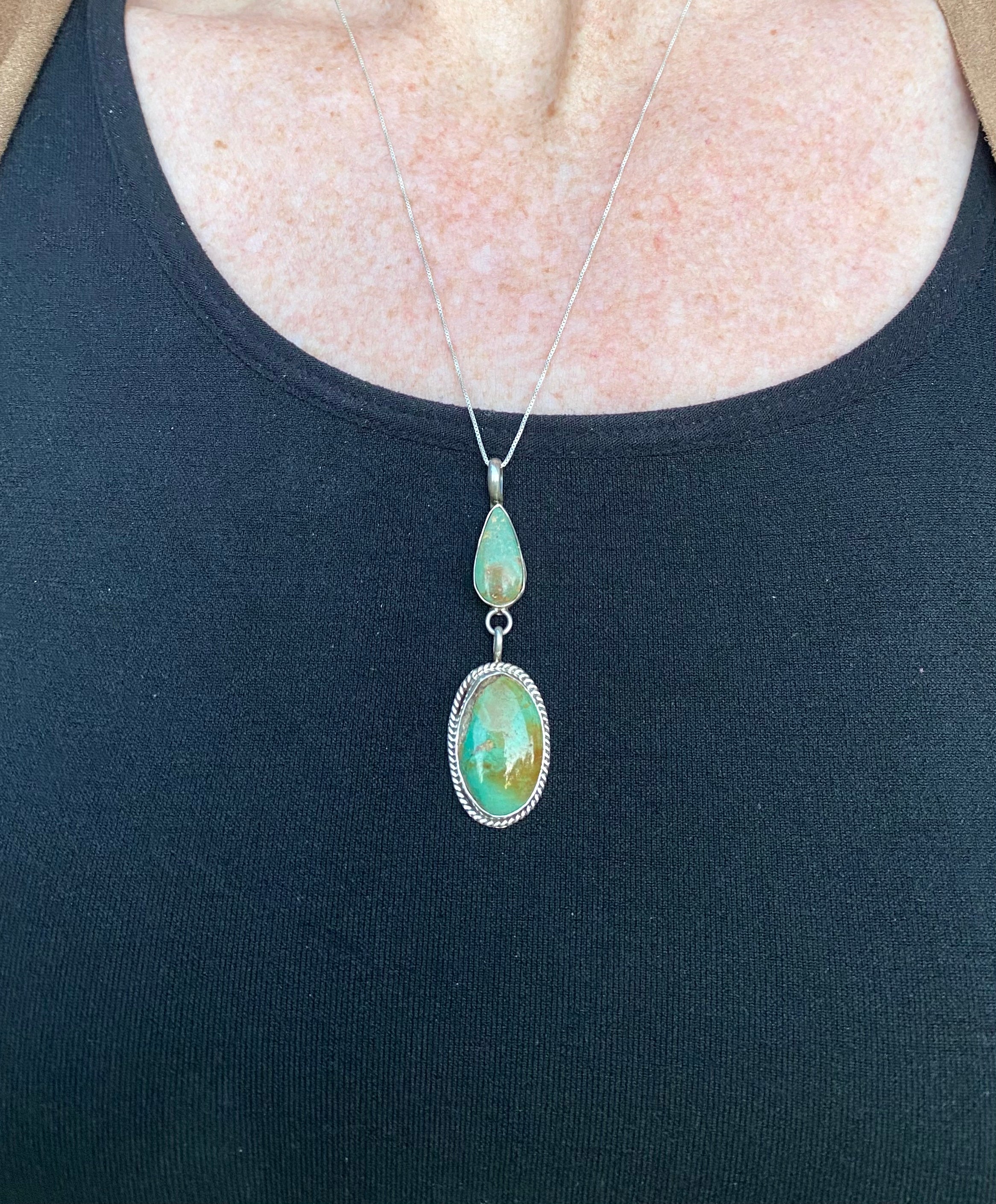 In Unison Nevada Turquoise Necklace From The Rodgers Collection
