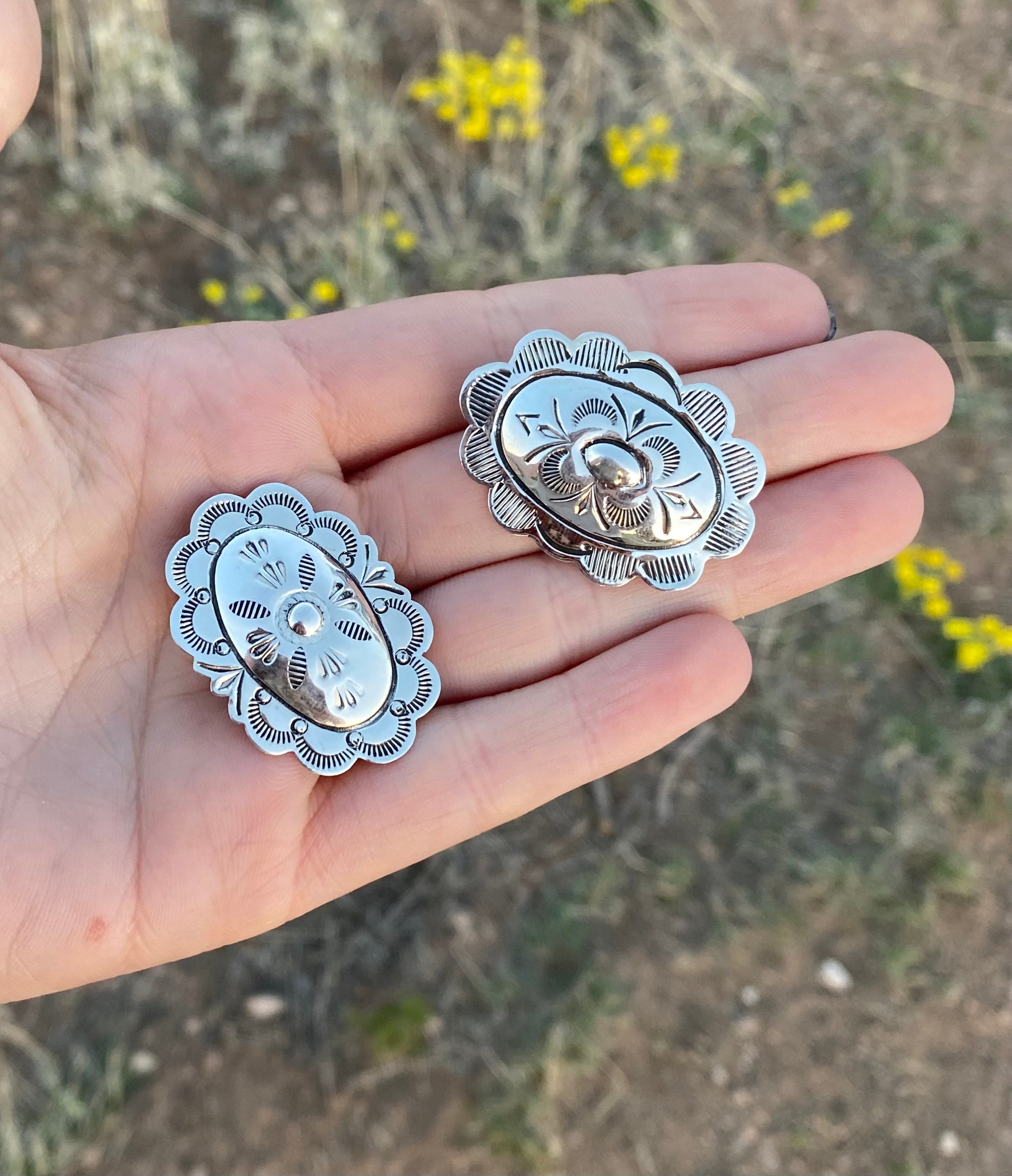 Vintage Concho Pin From The Rodgers Collection