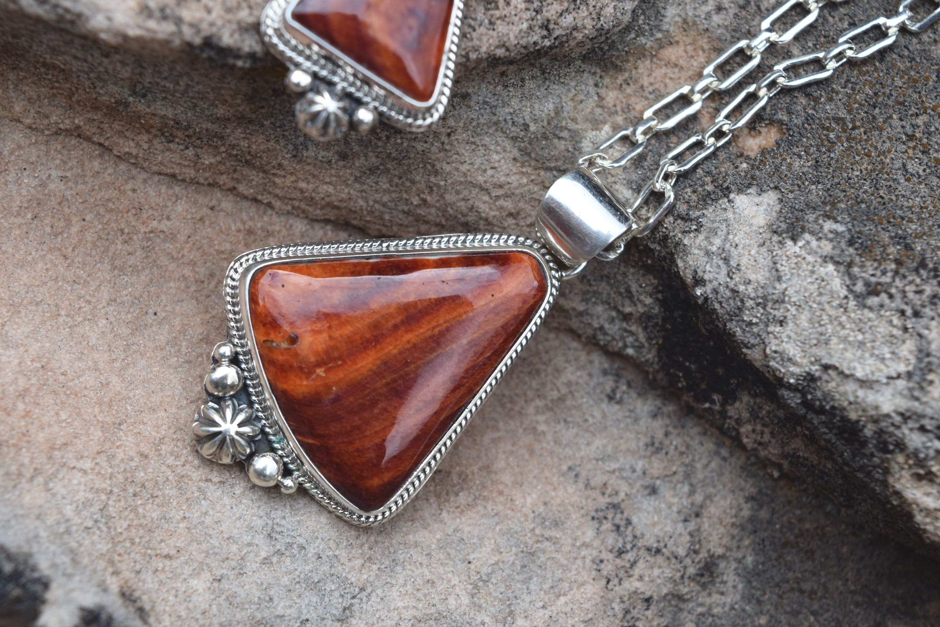 ORANGE SPINEY TRI SET