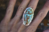 #8 TURQUOISE CRAFTED RING FROM THE RODGERS COLLECTION