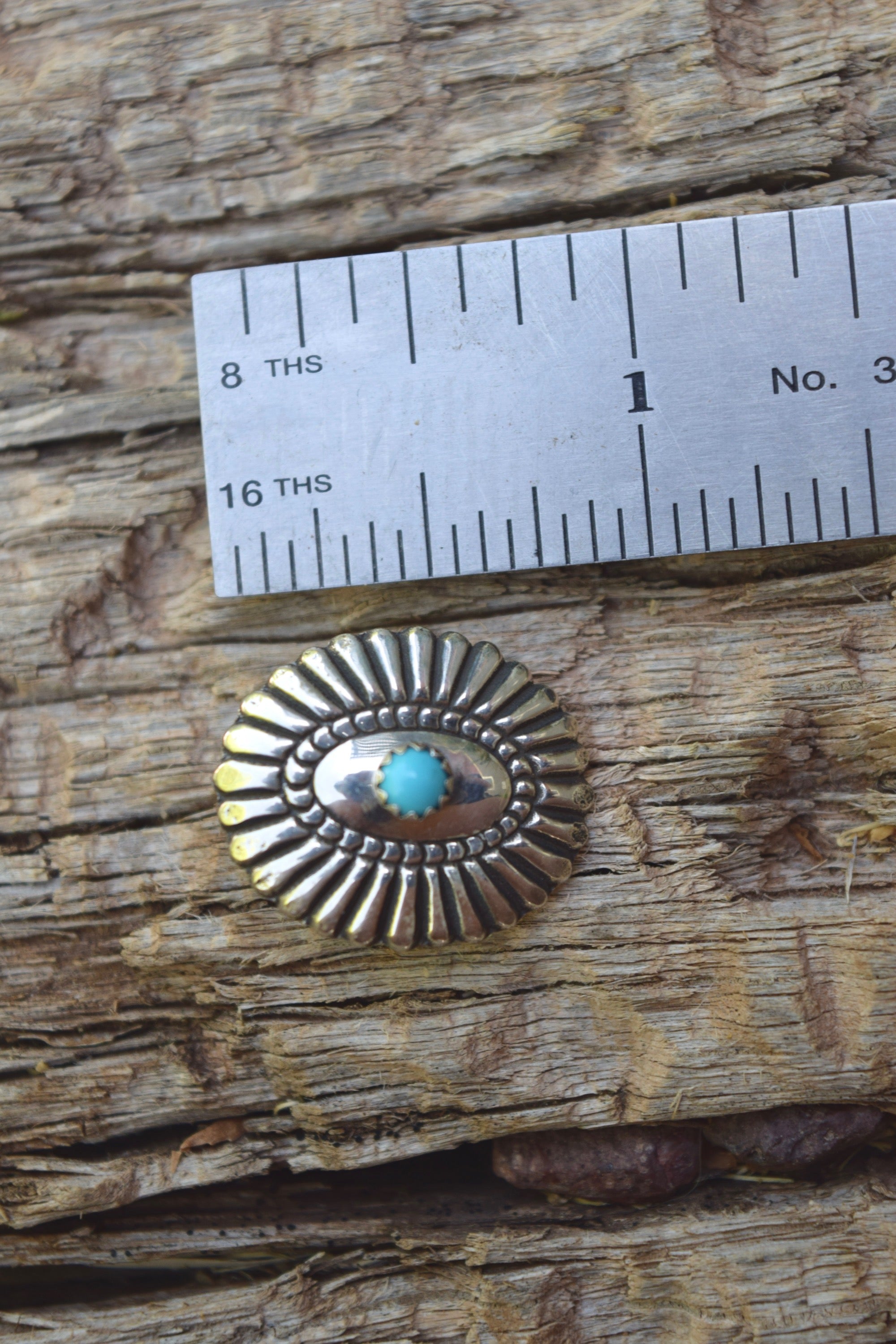 VINTAGE CONCHO EARRINGS FROM THE RODGERS COLLECTION