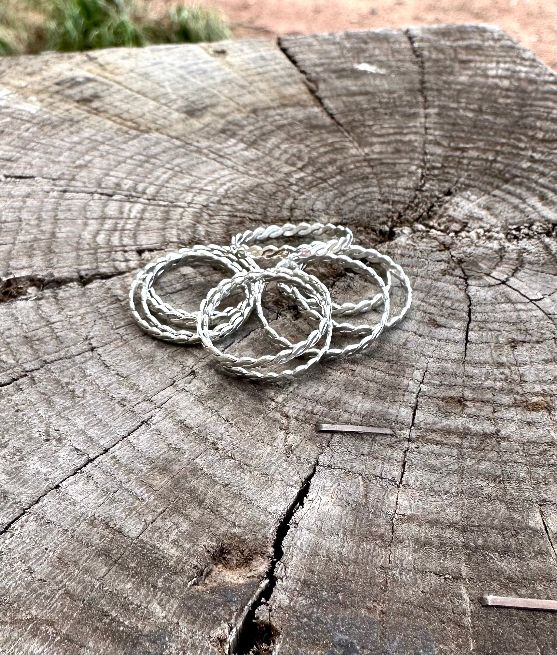 Braid Me Stacker Rings