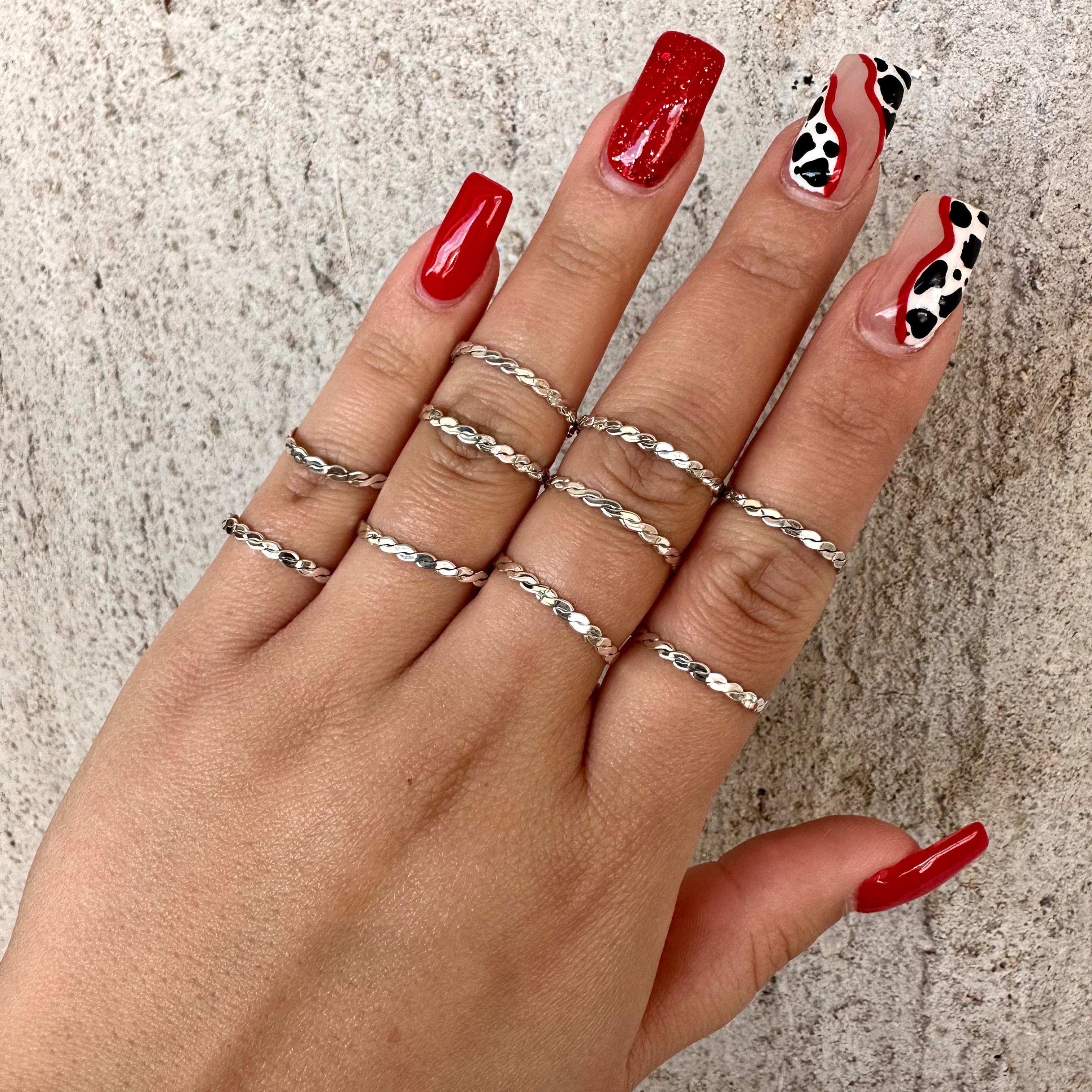 Braid Me Stacker Rings