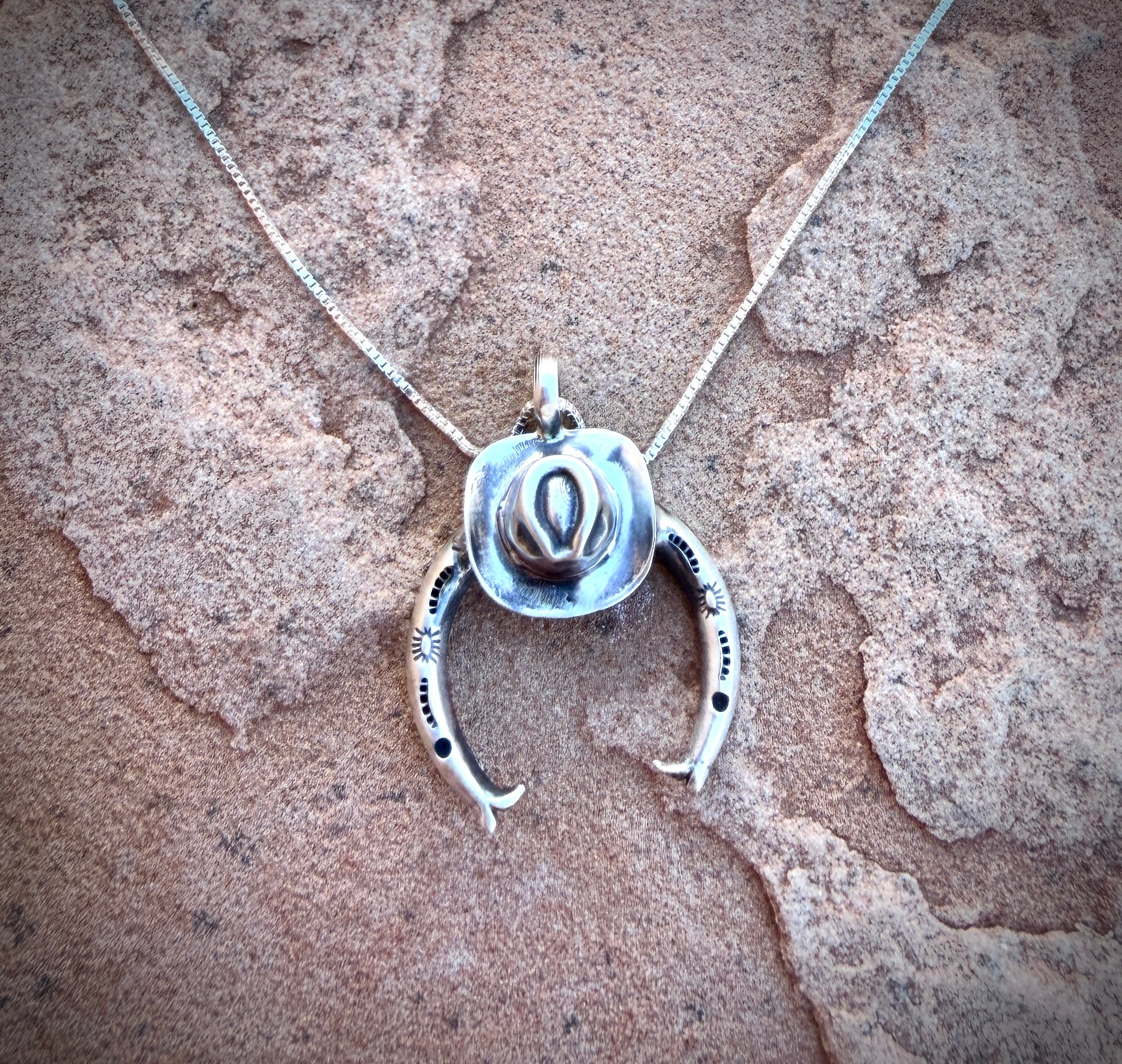 Cowboy Hat Naja Necklace