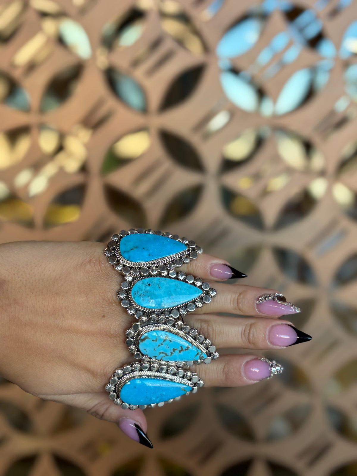 Chaco Canyon Teardrop Star Ring