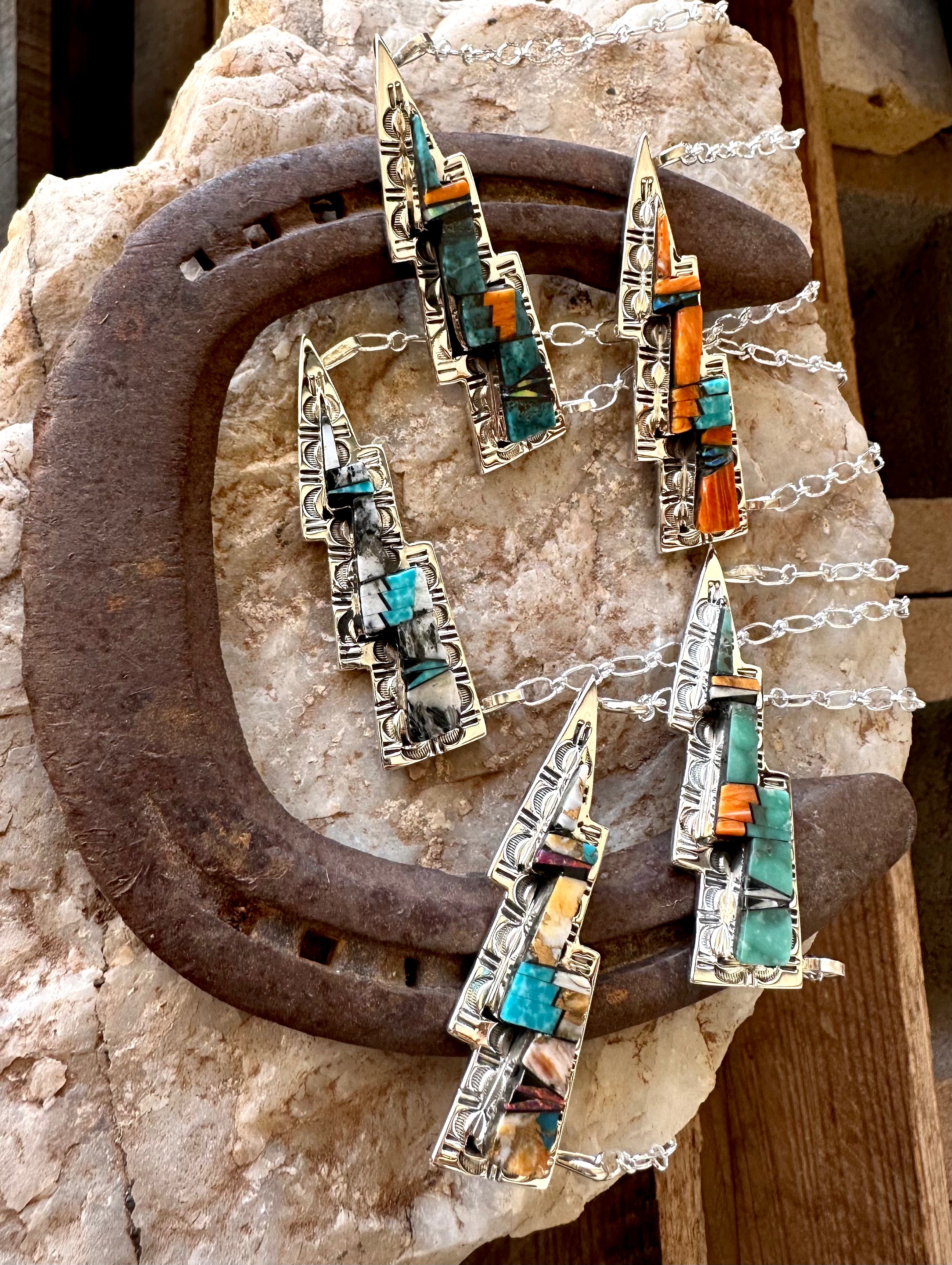 High Voltage Lightning Bolt Necklace