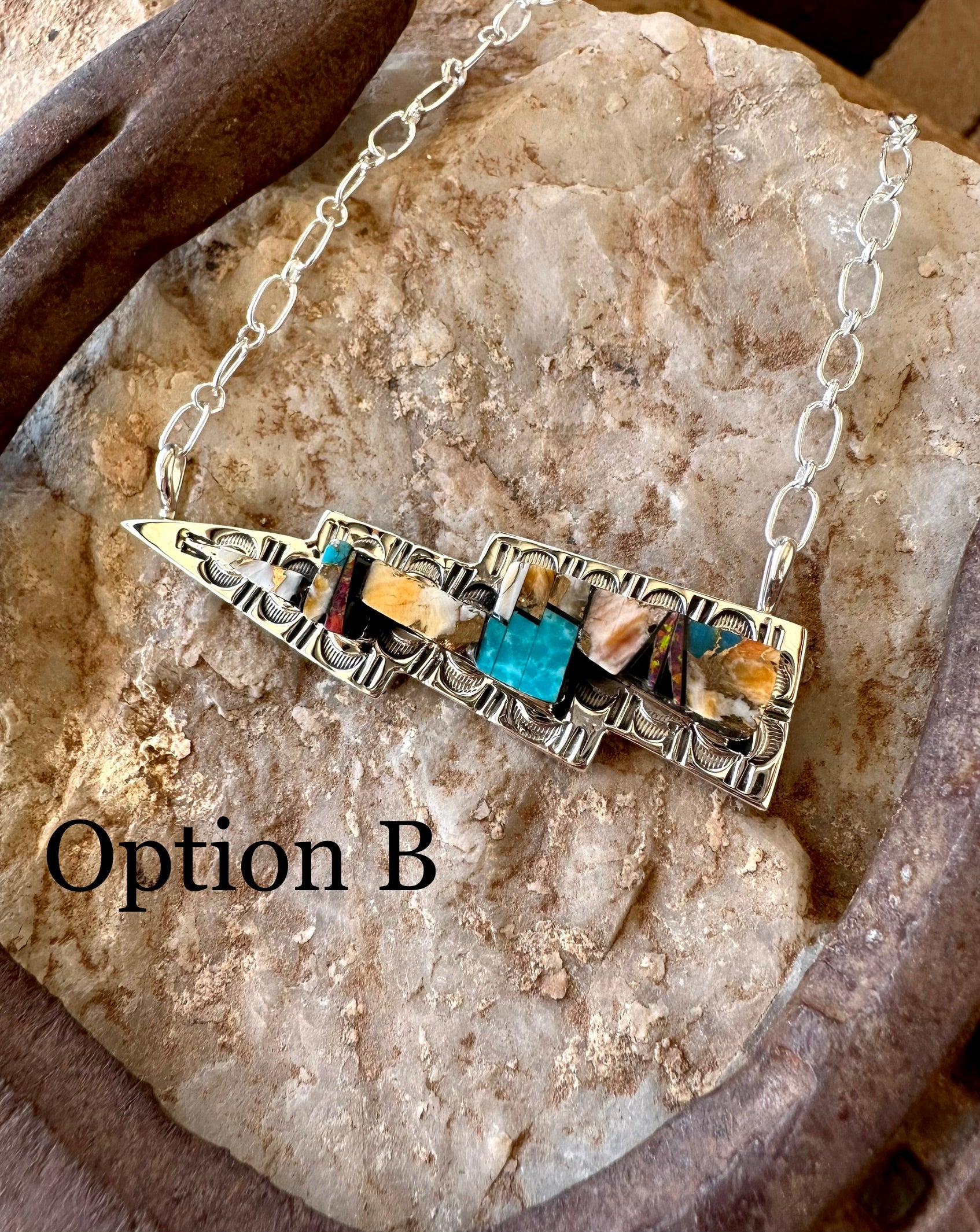 High Voltage Lightning Bolt Necklace