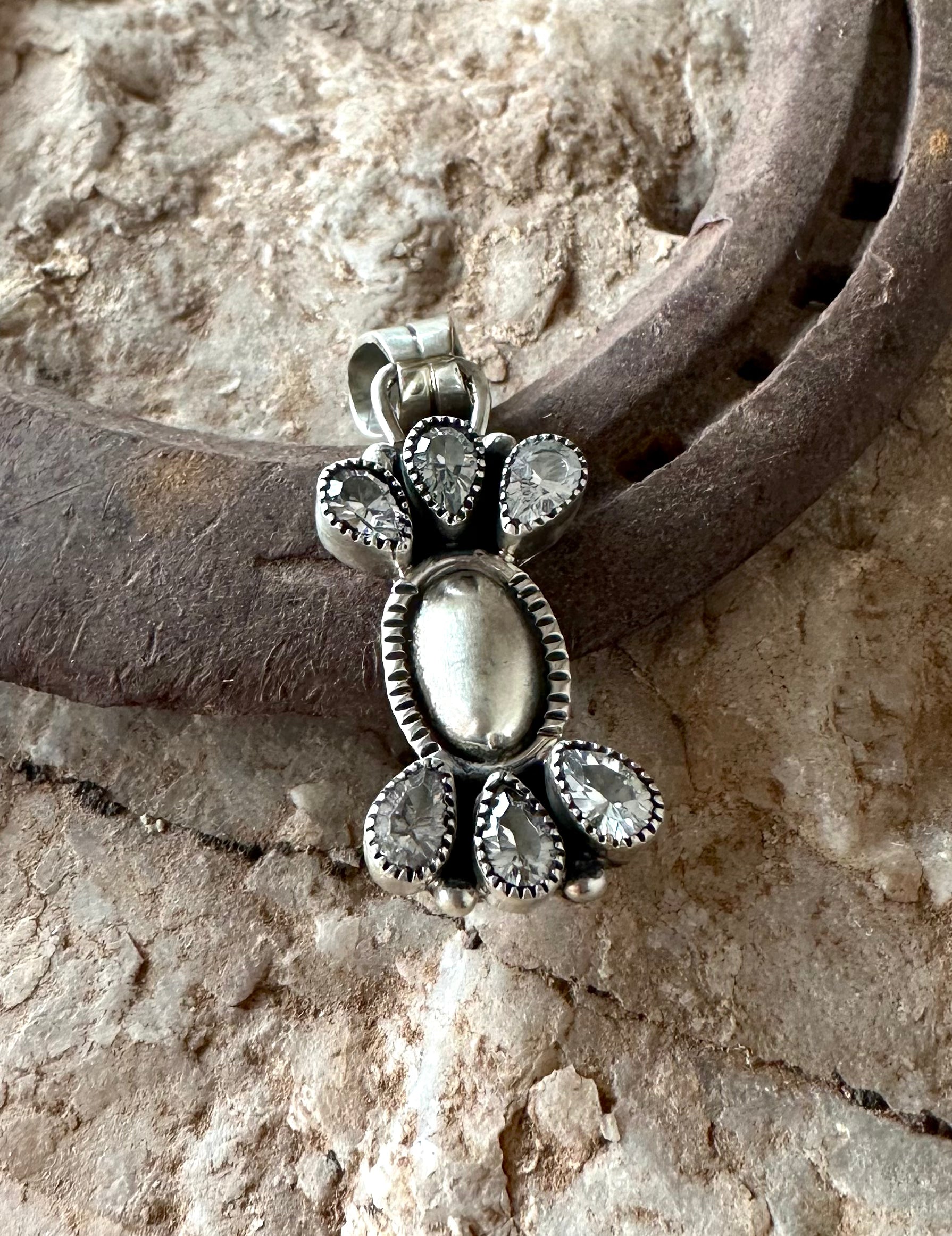 Winter Storm Pendant, from the Grungy Girl Collection
