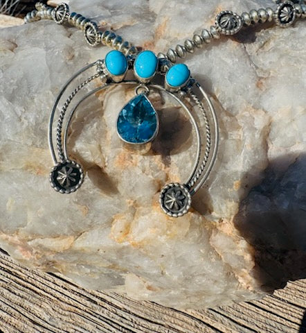Simply Silver Squash Neckalce