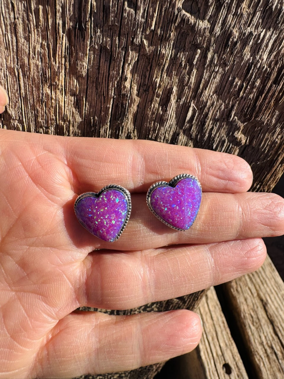Pretty, Pretty Barbie Heart Earrings