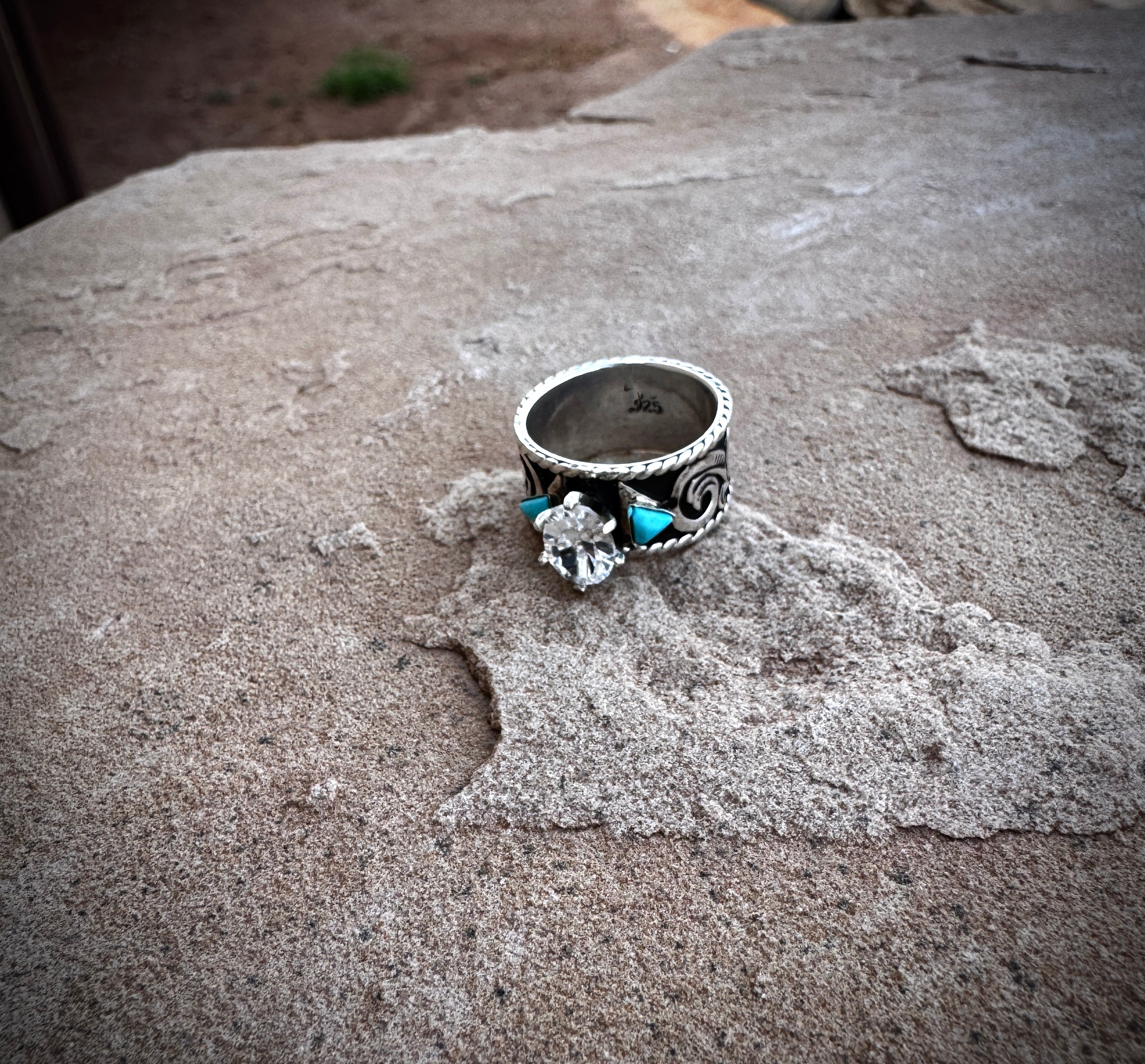 Take The Leap Engagement Ring by Michael Yazzie
