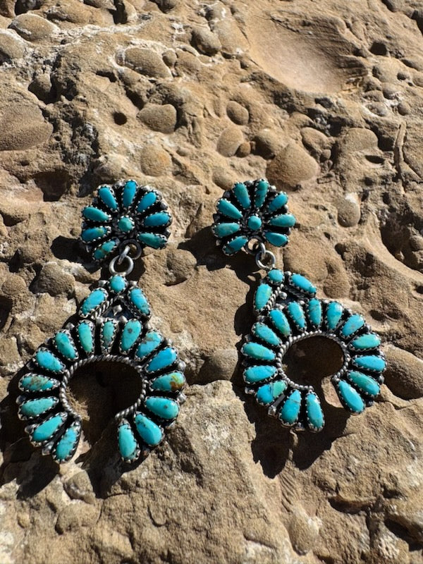 Turquoise Naja Earring