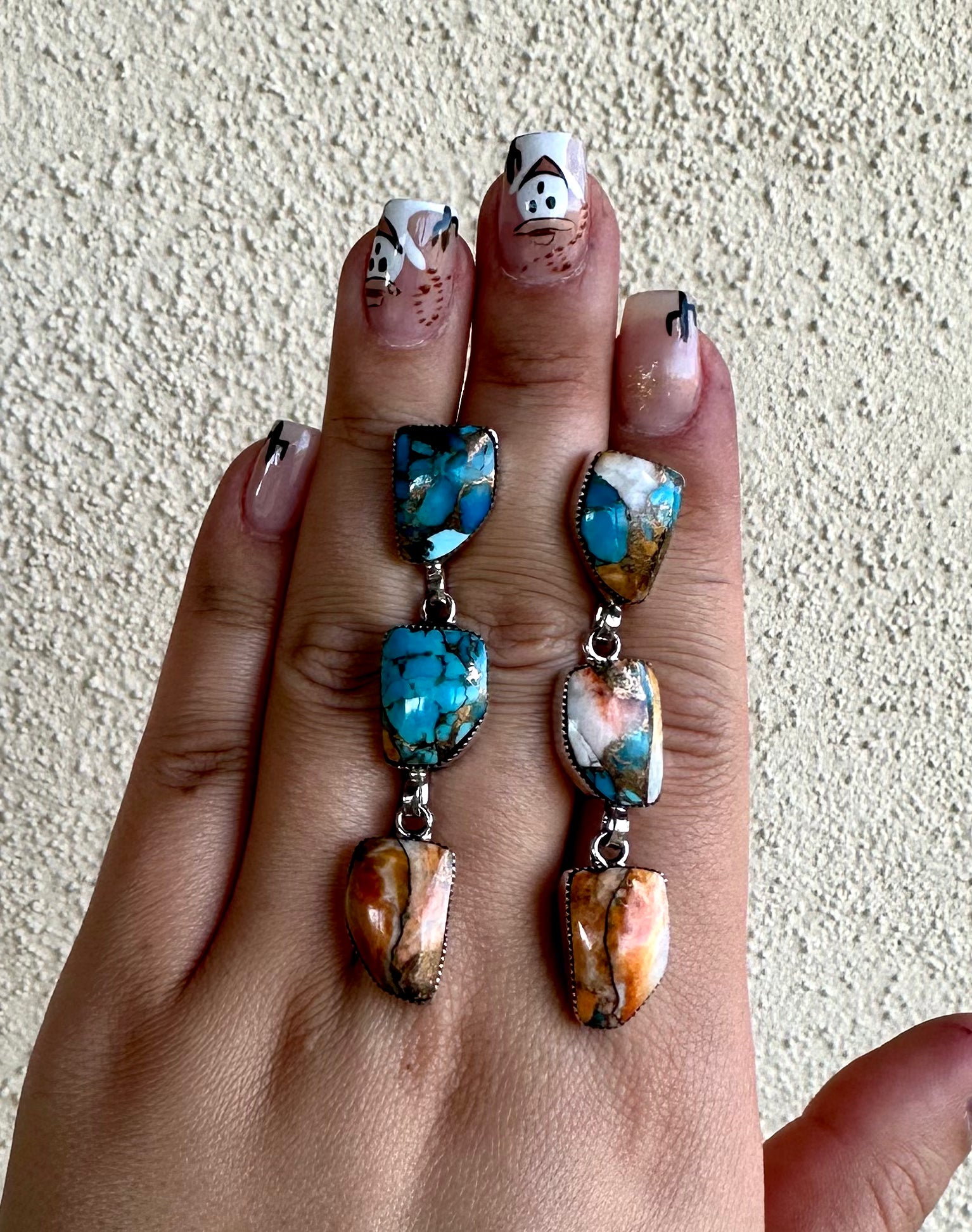 Contemporary Drop Earring