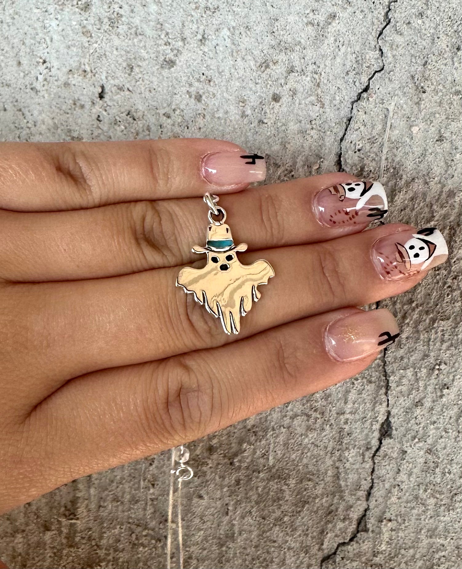 Howdy Cow-BOO Pendant