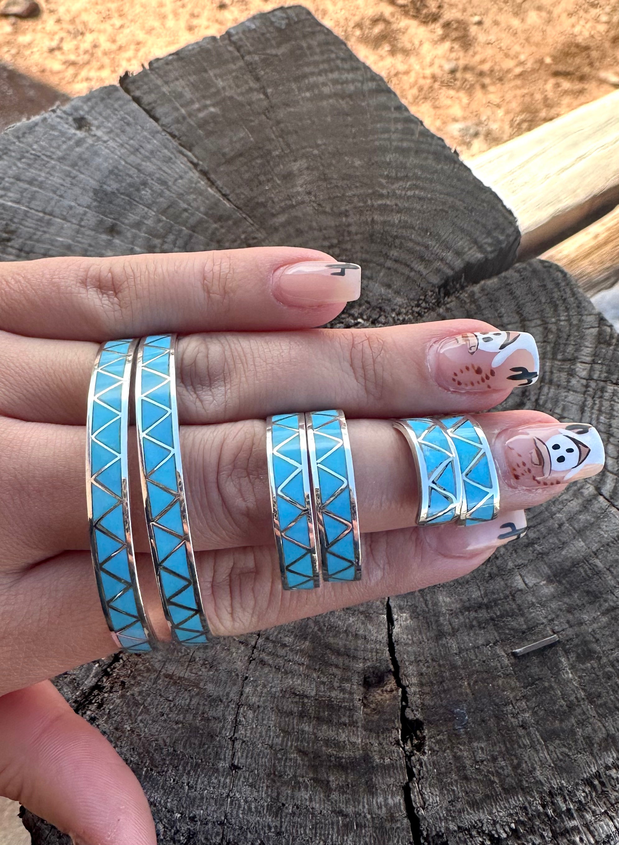 Zig Zag Zuni Hoop Hugger Mini