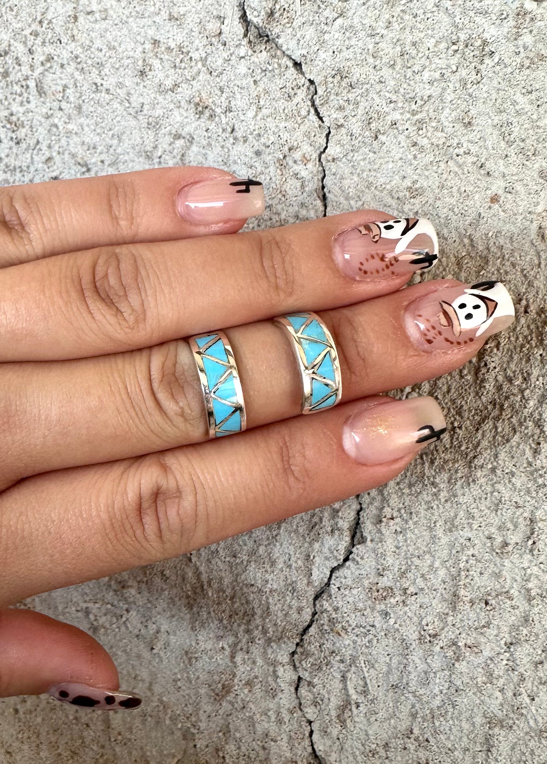 Zig Zag Zuni Hoop Hugger Mini