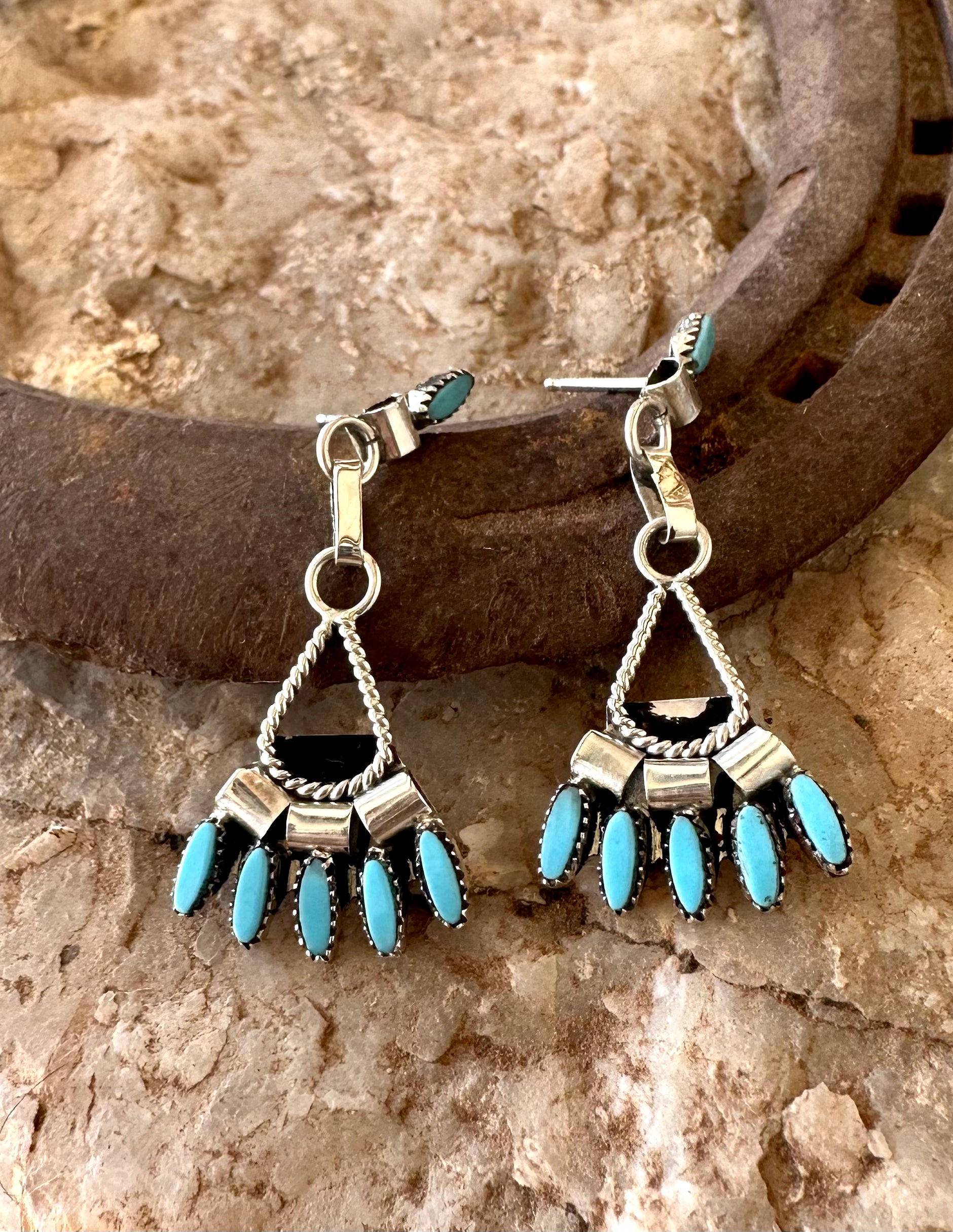 Zuni Chandlier Earring