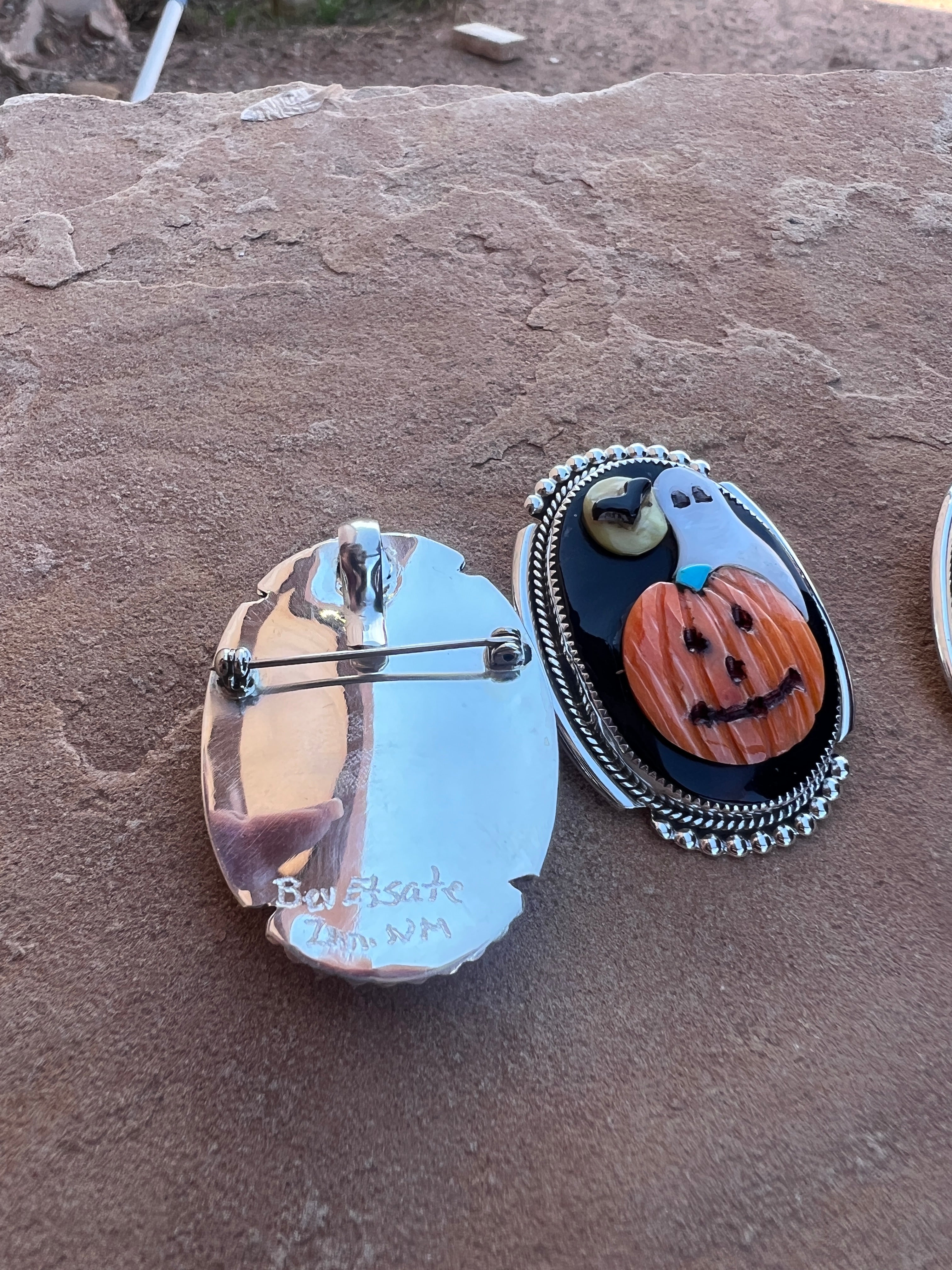 Zuni Halloween Pendants/Pins