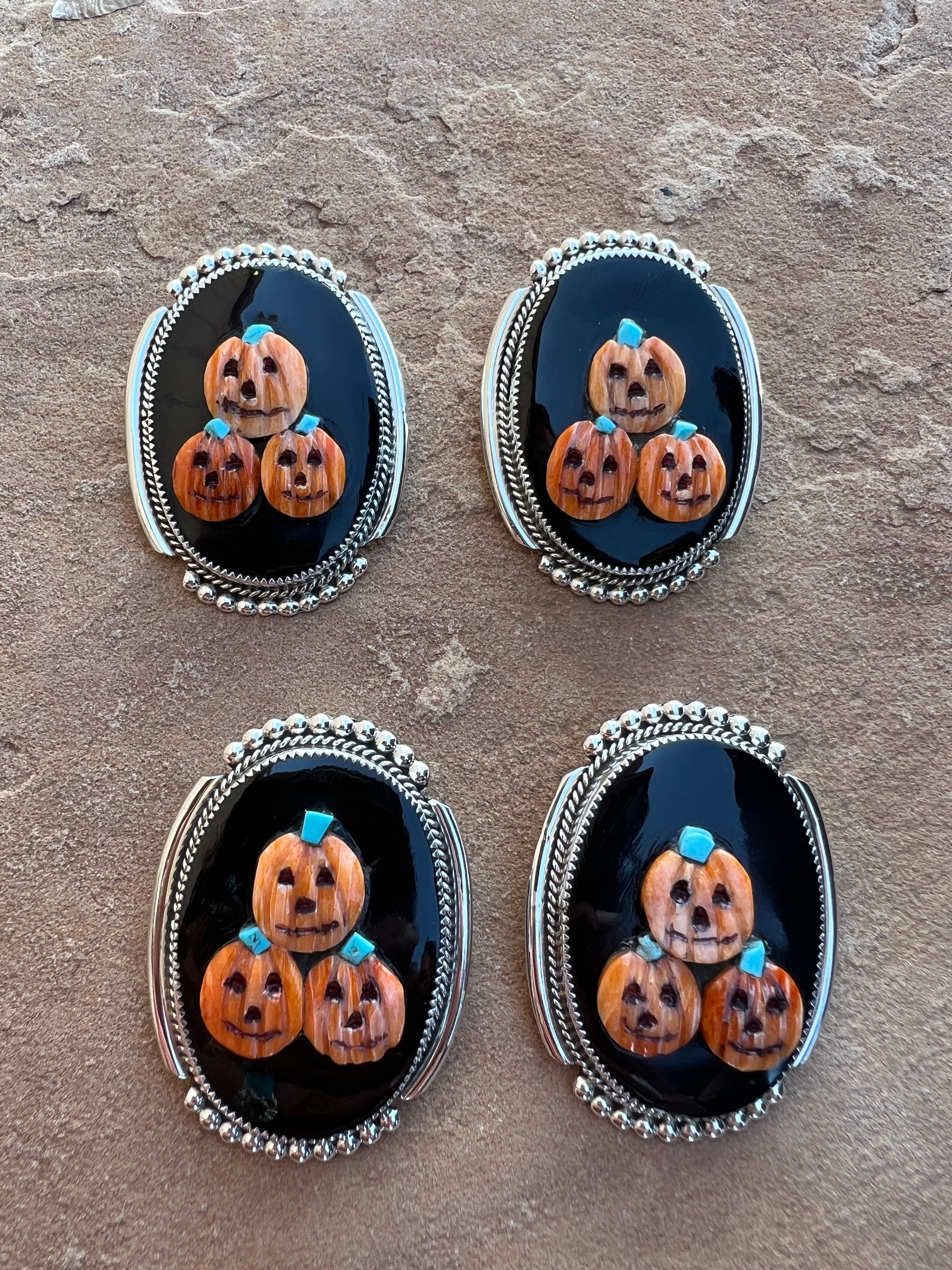 Zuni Halloween Pendants/Pins