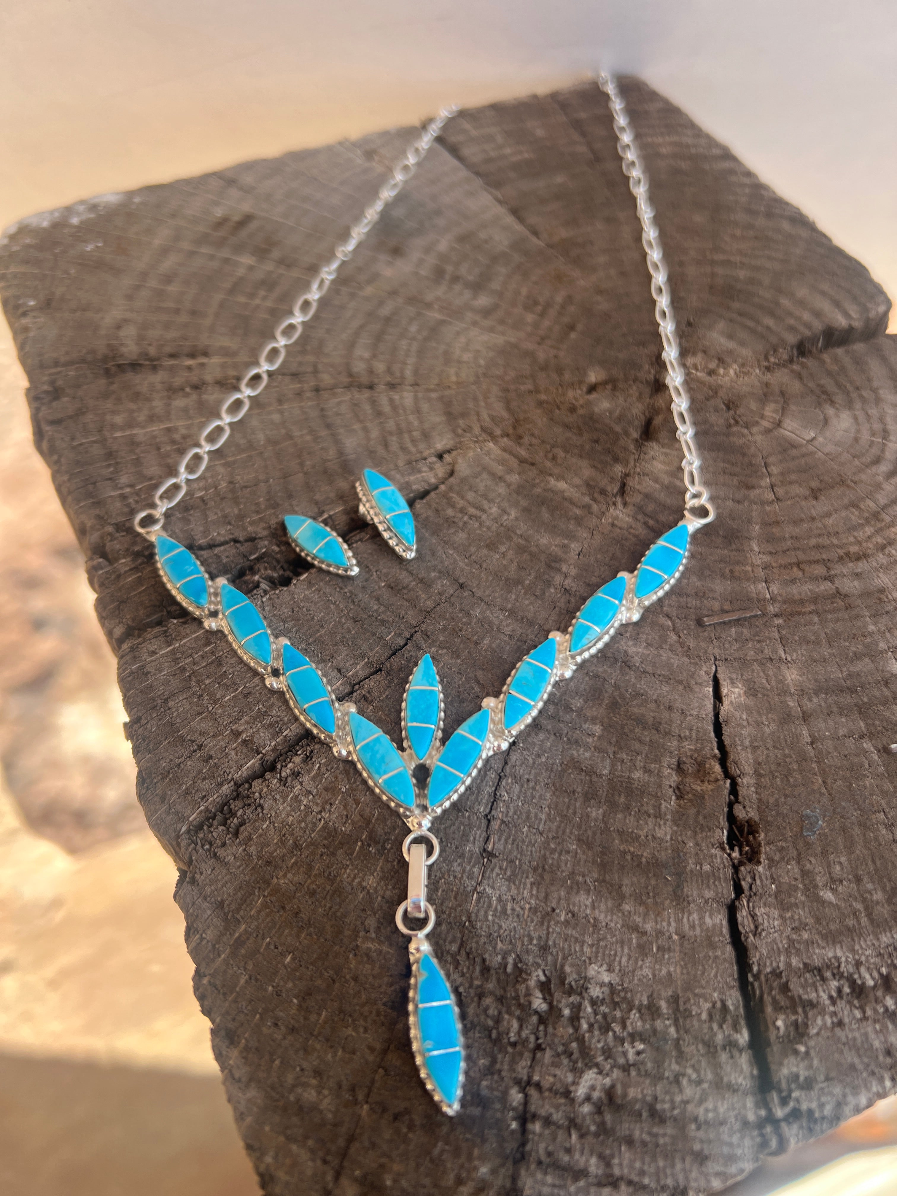 Leola Nastacio Necklace and Earring Set