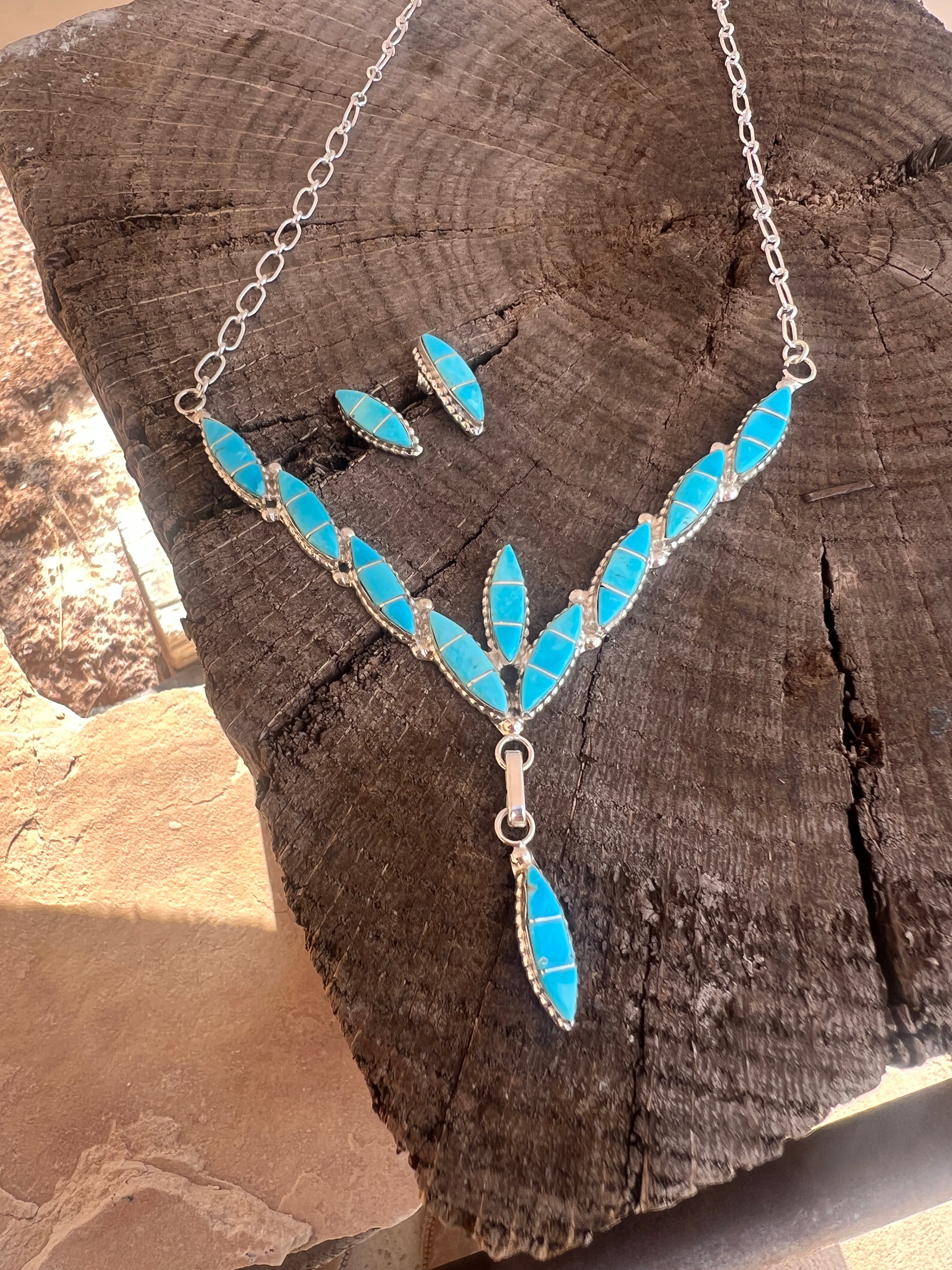Leola Nastacio Necklace and Earring Set