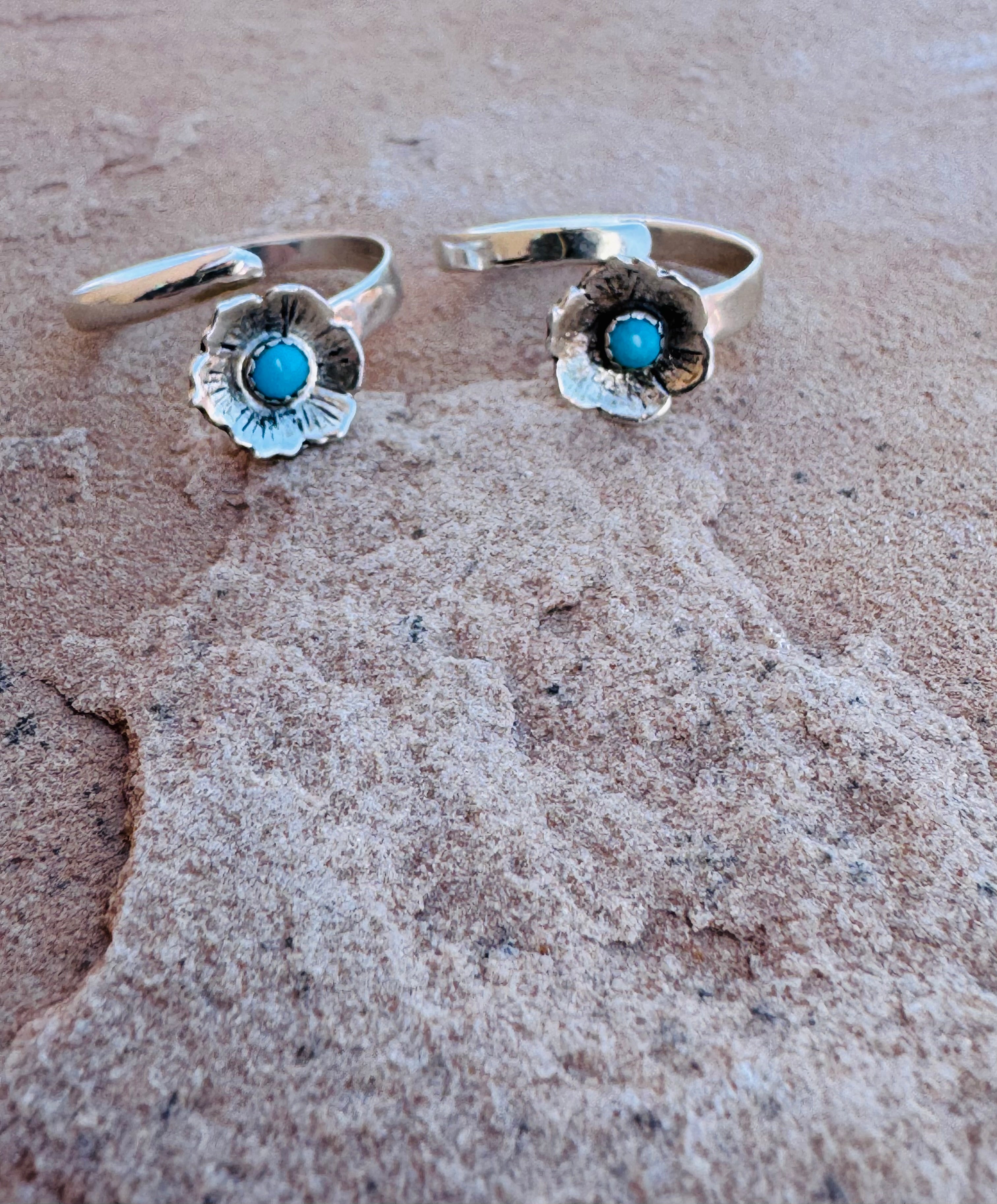Prairie Turquoise Flower Ring