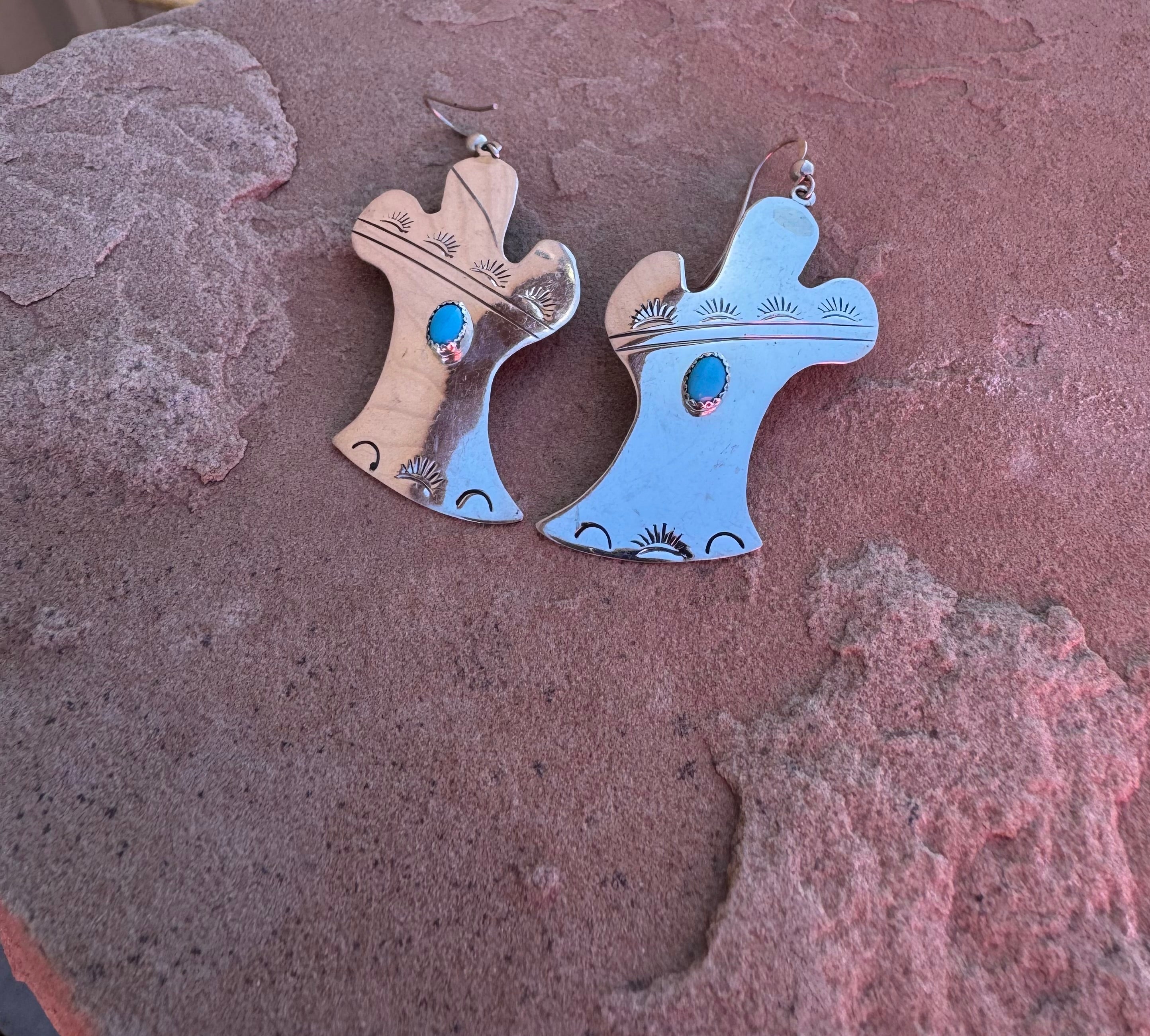 Vintage! Western Cacti Earrings