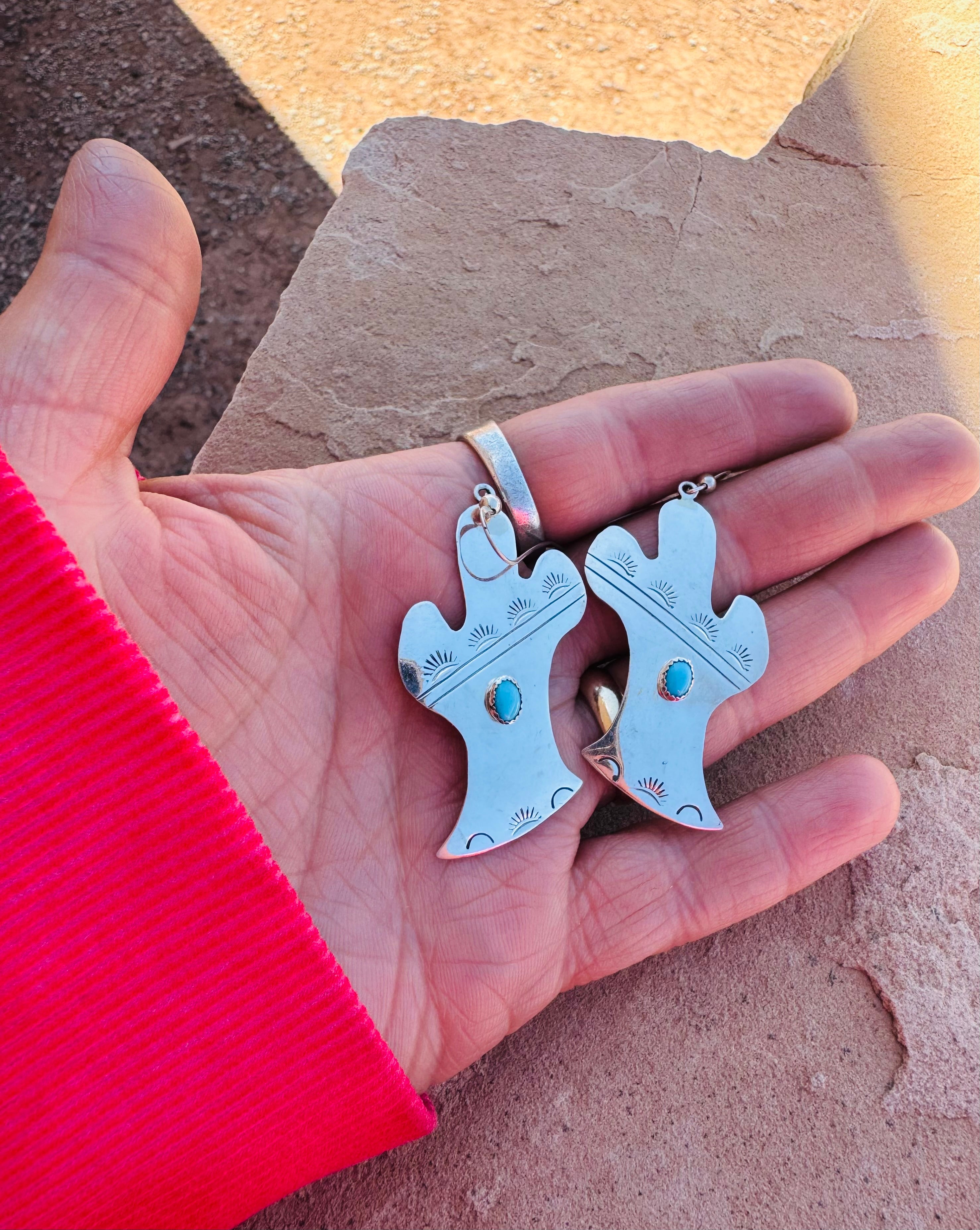 Vintage! Western Cacti Earrings