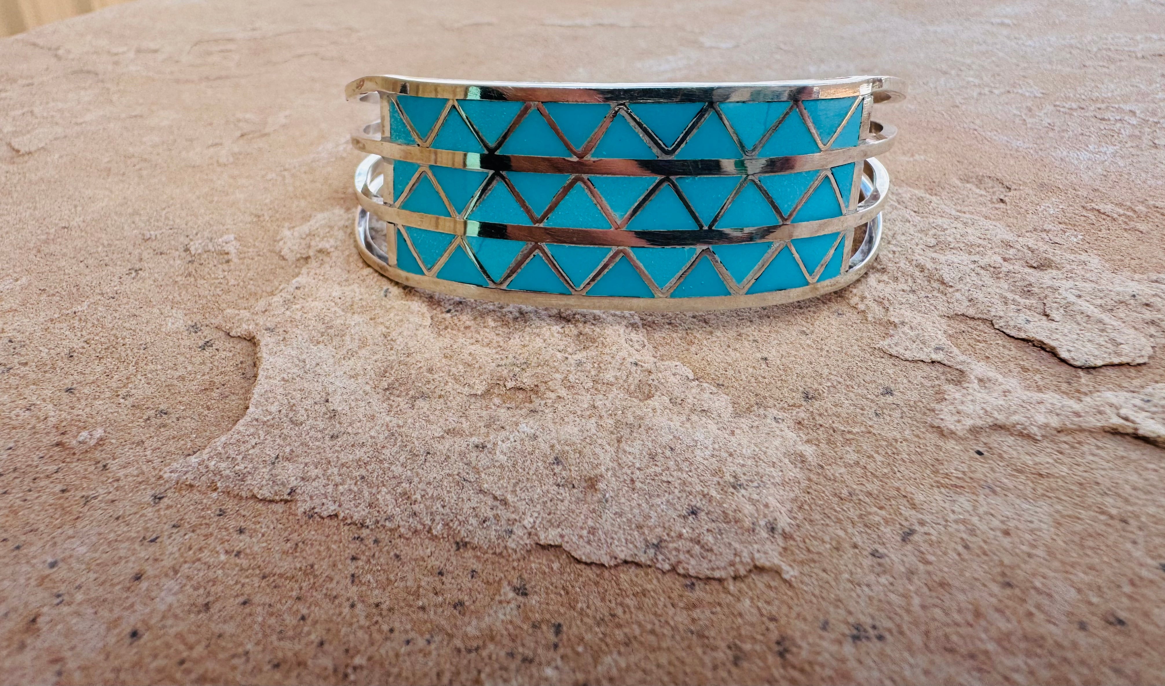 Turquoise Quad Cuff