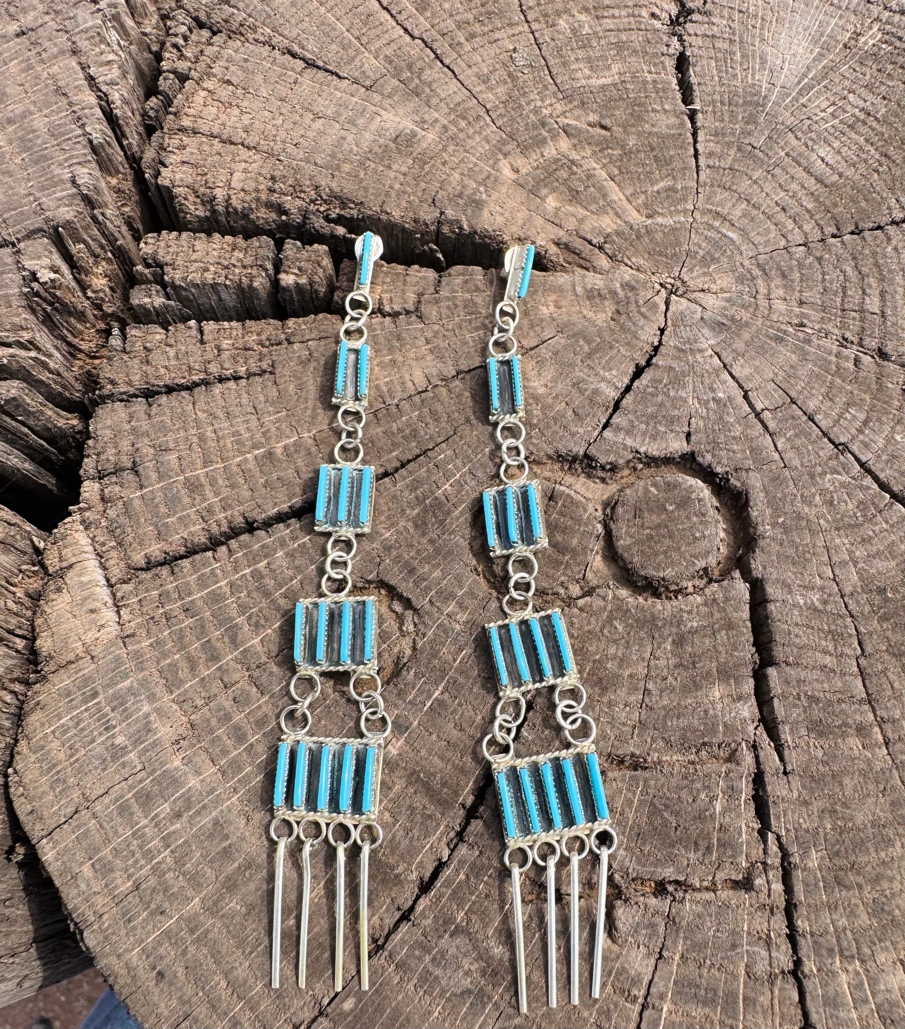 5 Tier Dangle Earrings