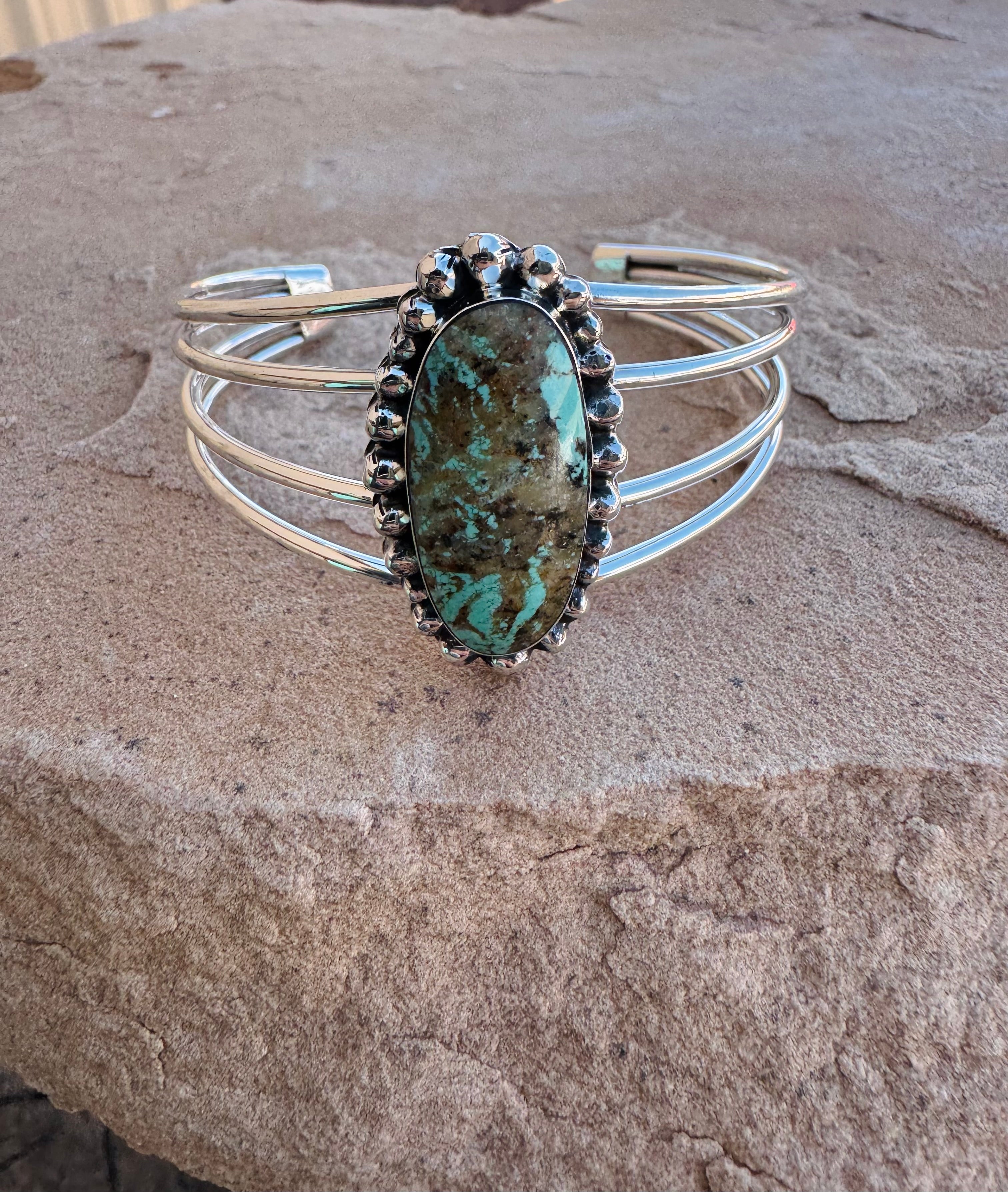 Patagonia Turquoise Oval Cuff