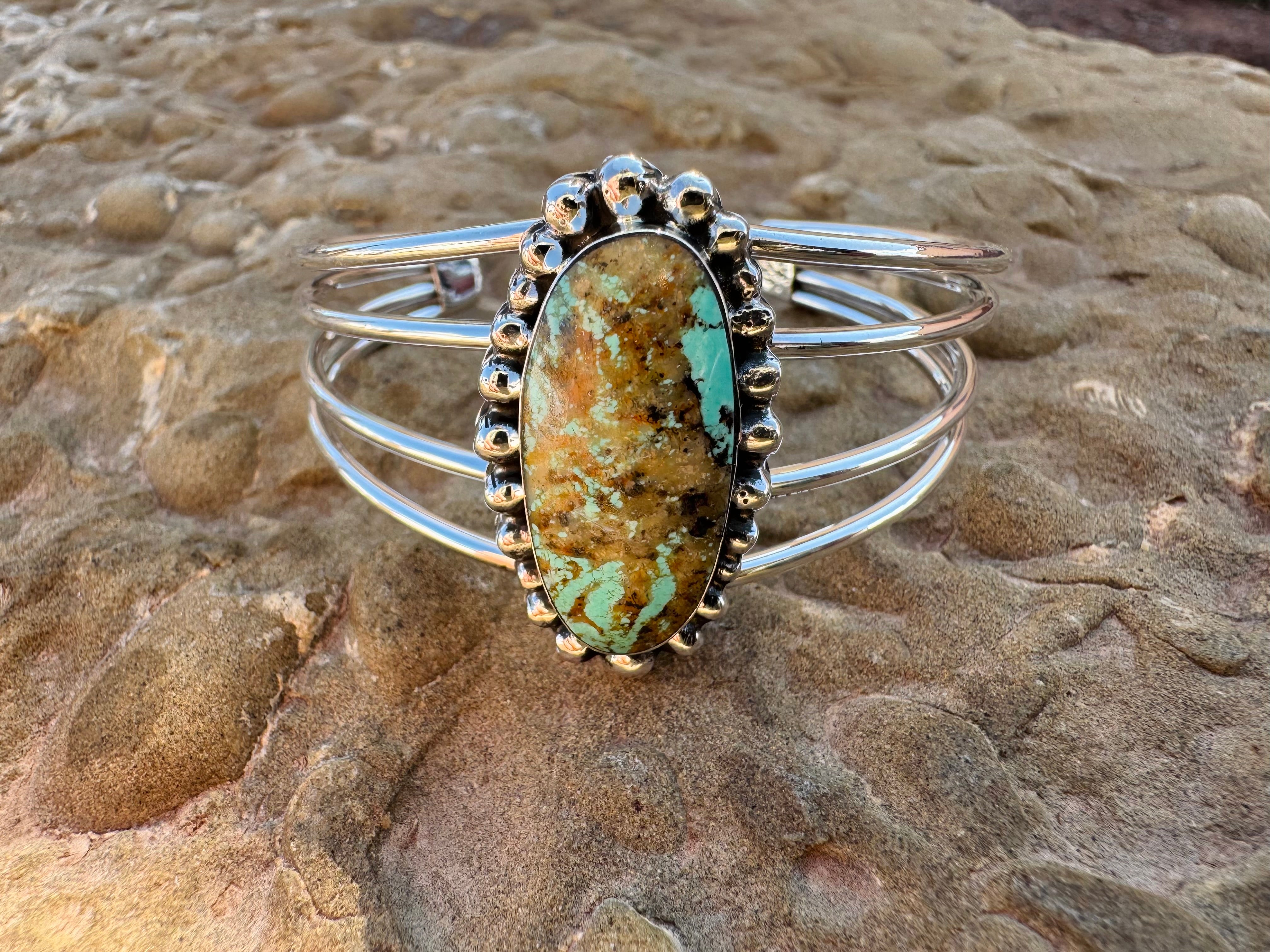 Patagonia Turquoise Oval Cuff
