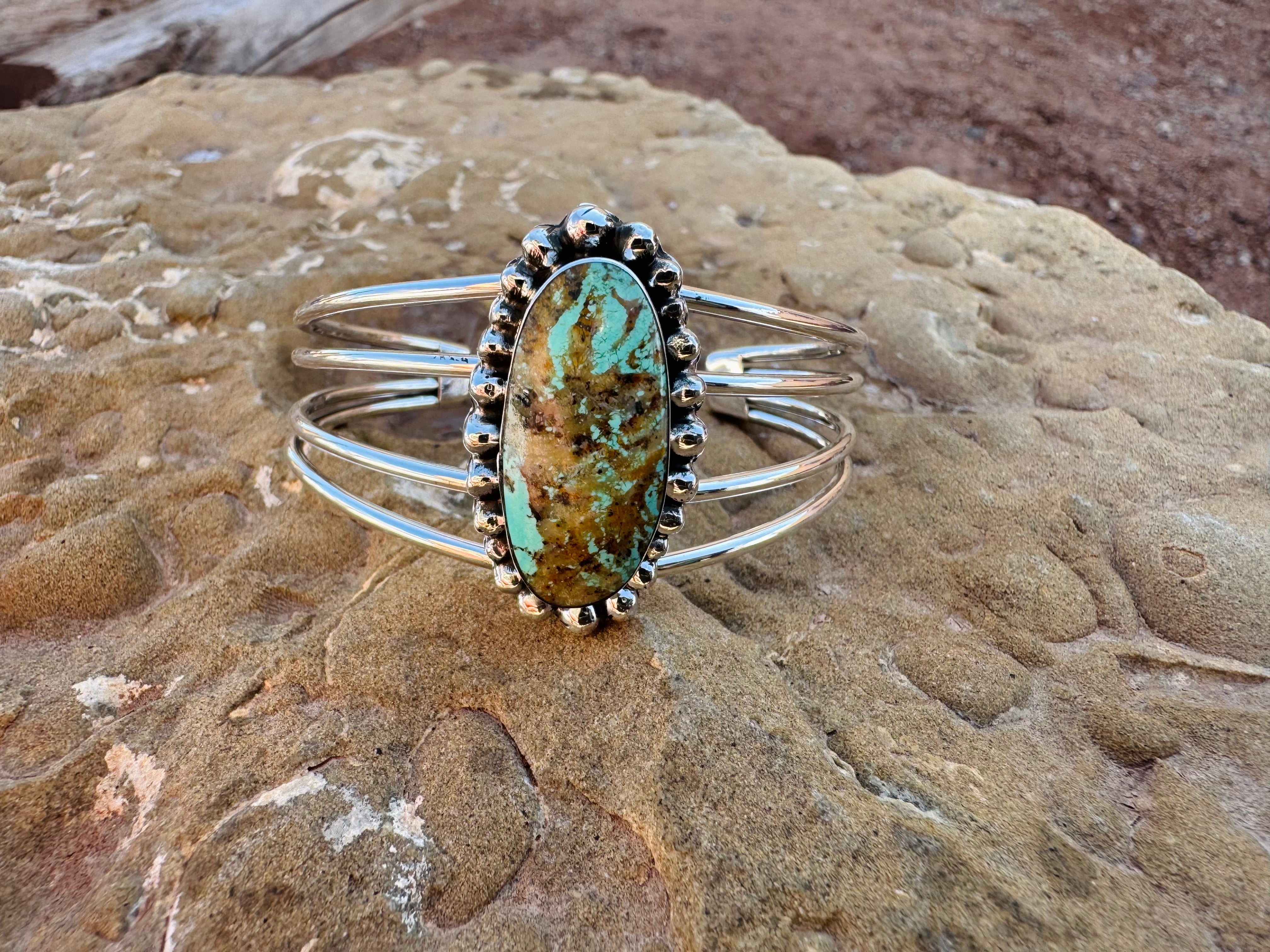 Patagonia Turquoise Oval Cuff