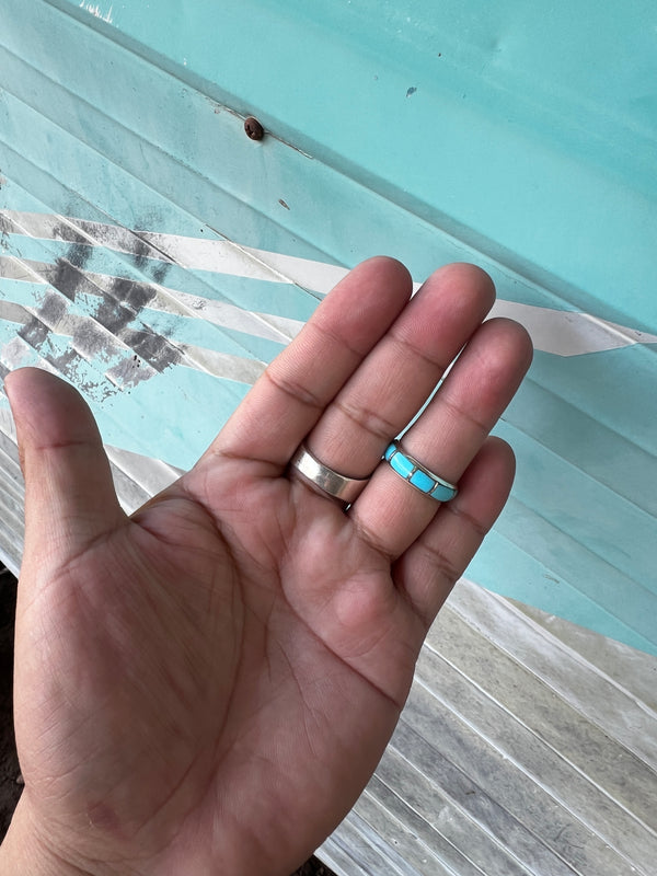 Zuni Inlay Band Ring