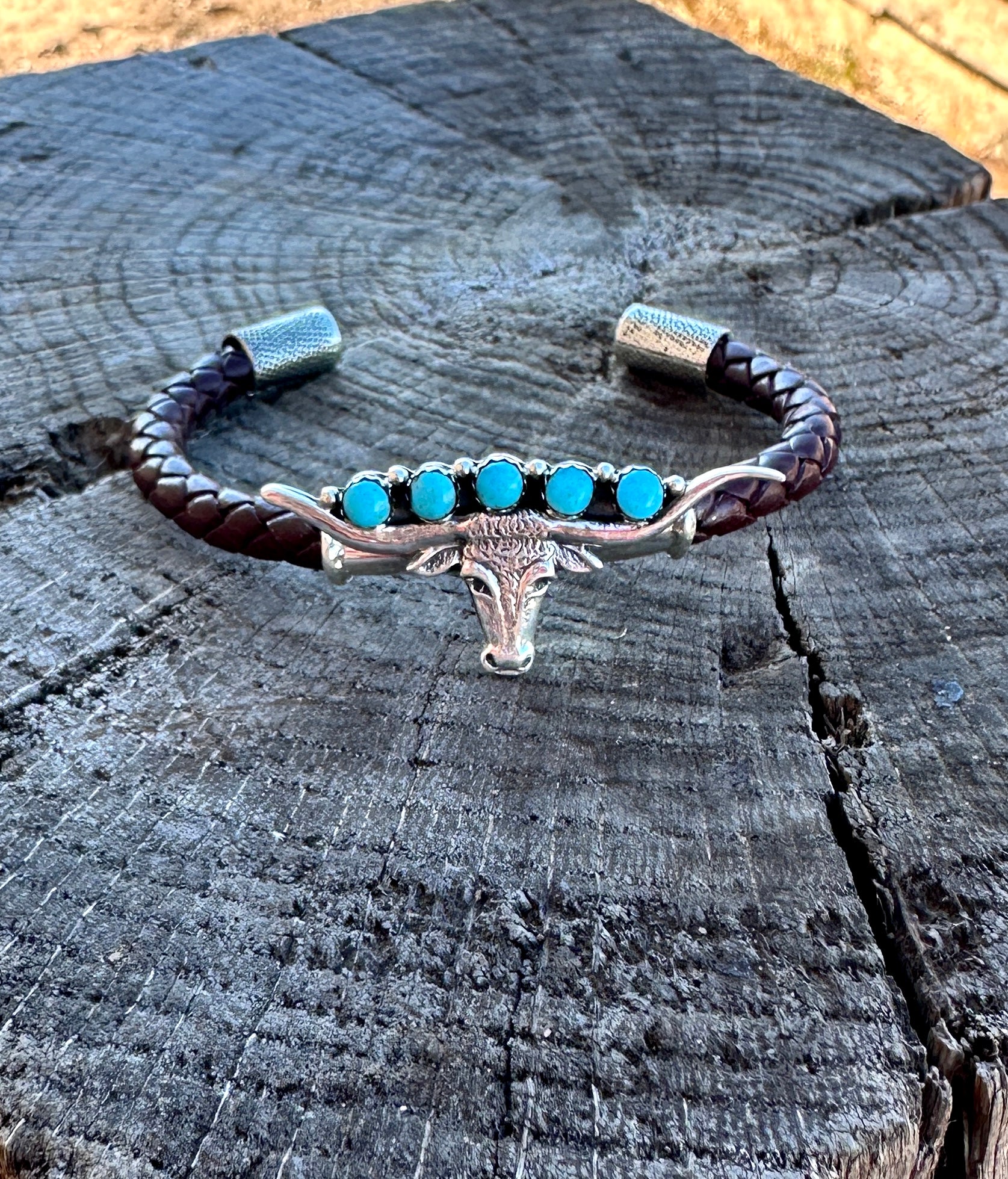 Till The Cows Come Home Leather Cuff