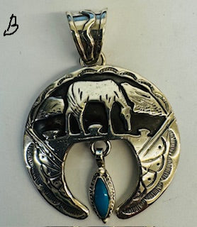 Naja Horse Pendant