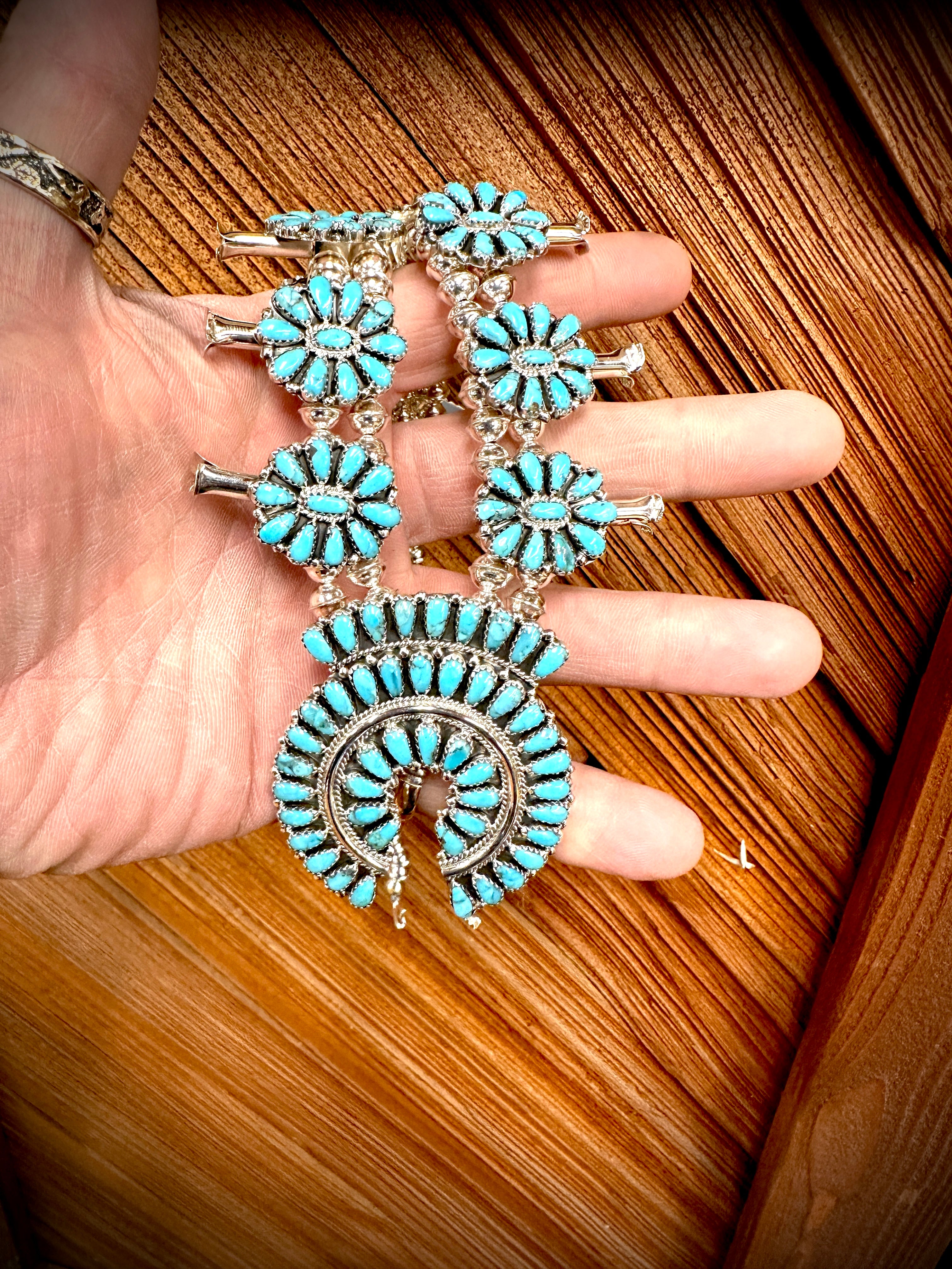 Zeita Begay Squash Blossom Set