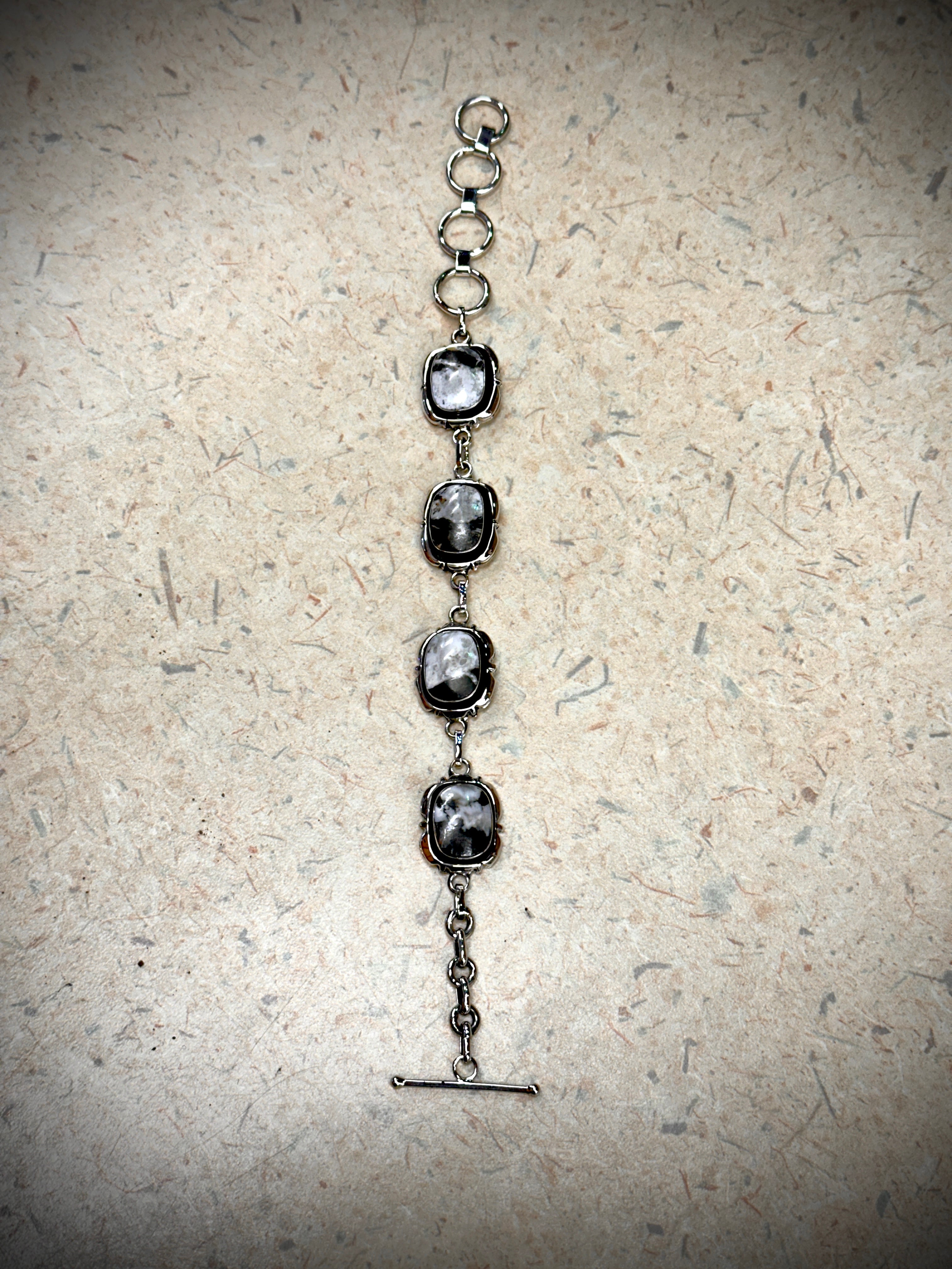 White Buffalo Link Bracelet