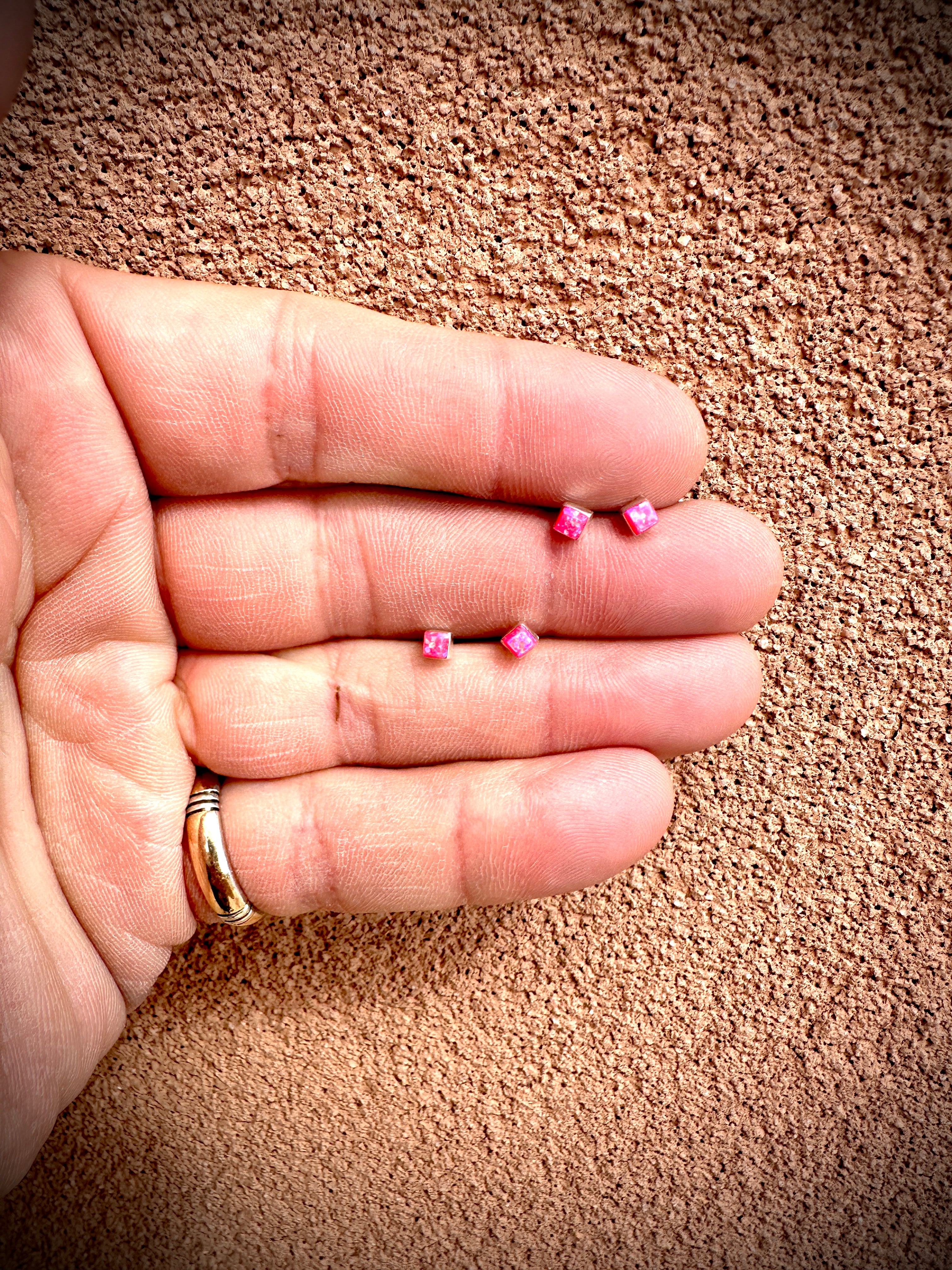 Little Pink Studs