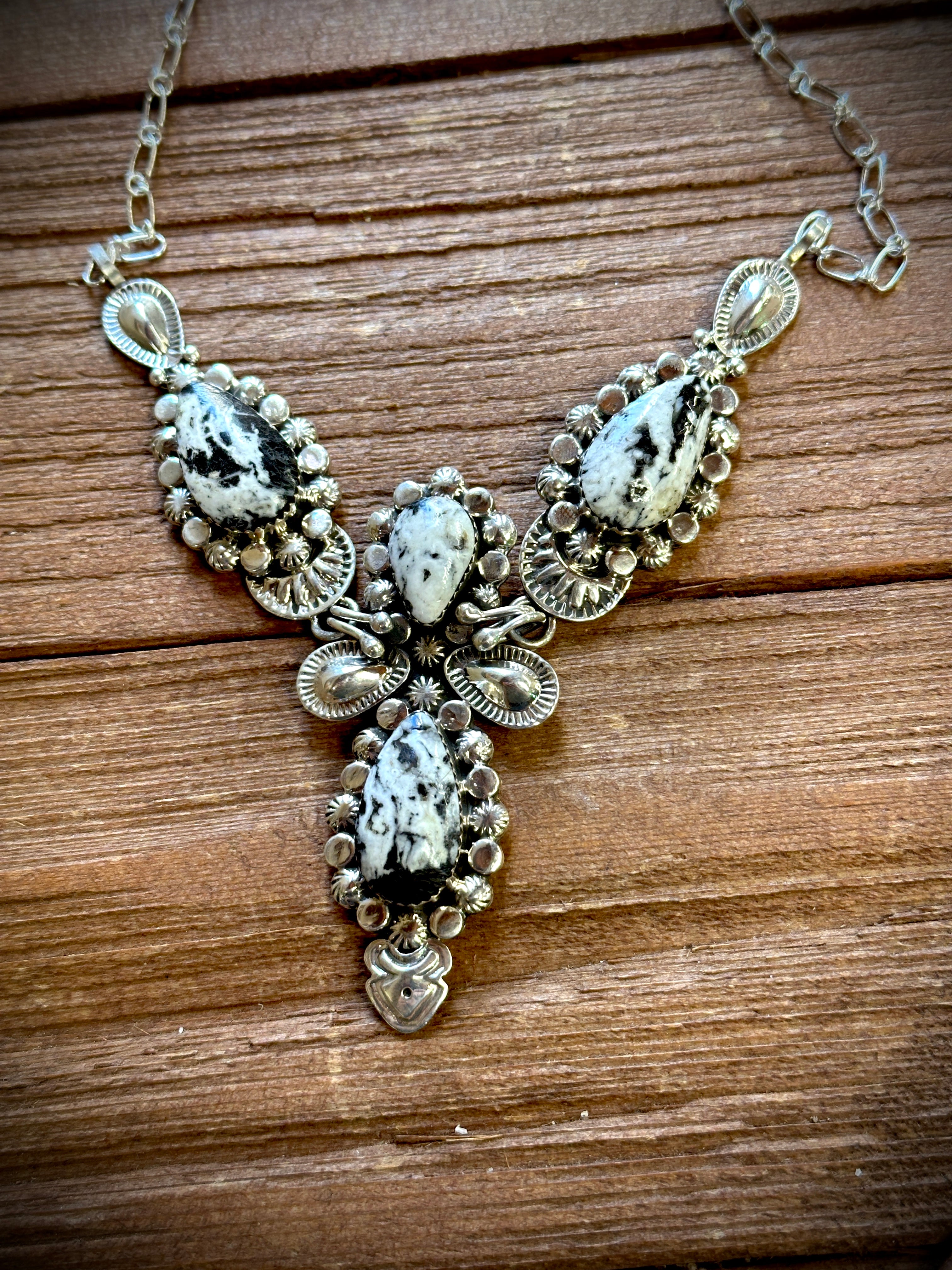 Because The Night White Buffalo Necklace